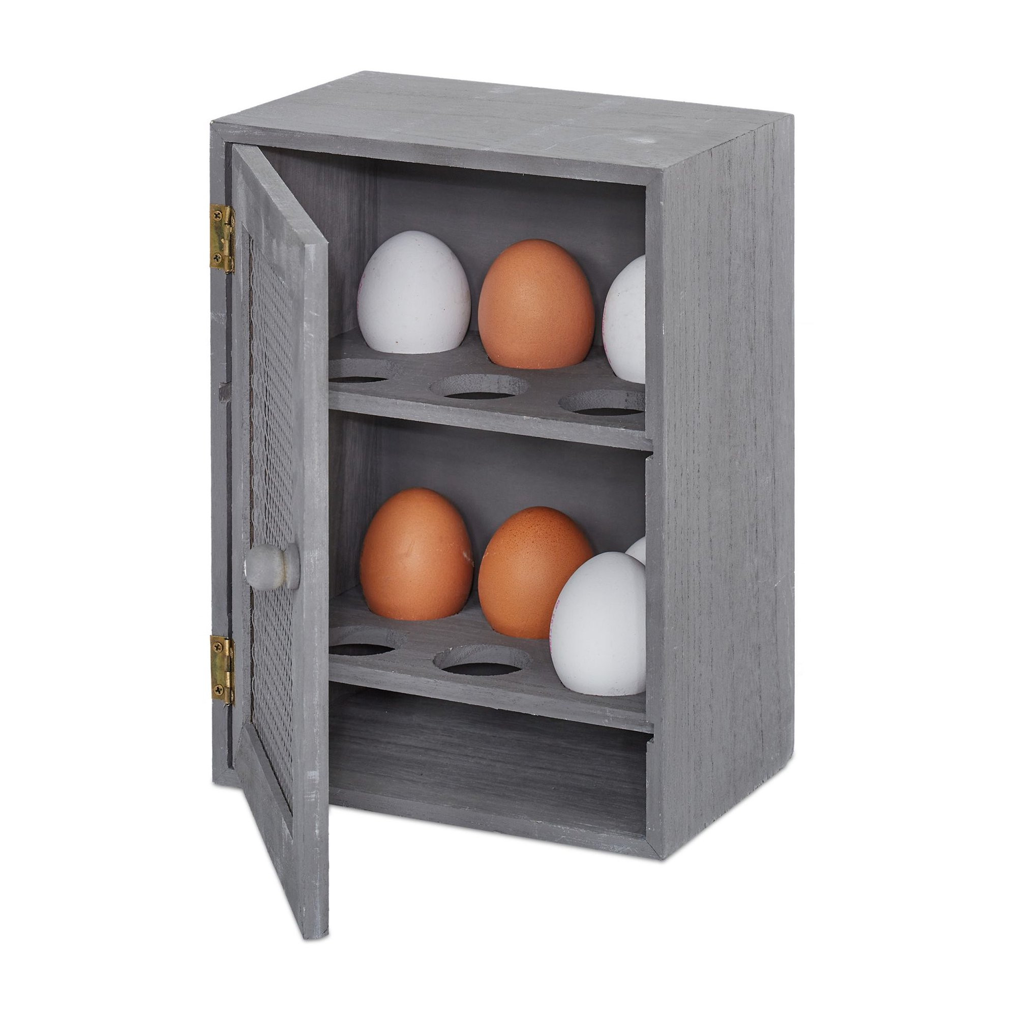 Houten eierkast