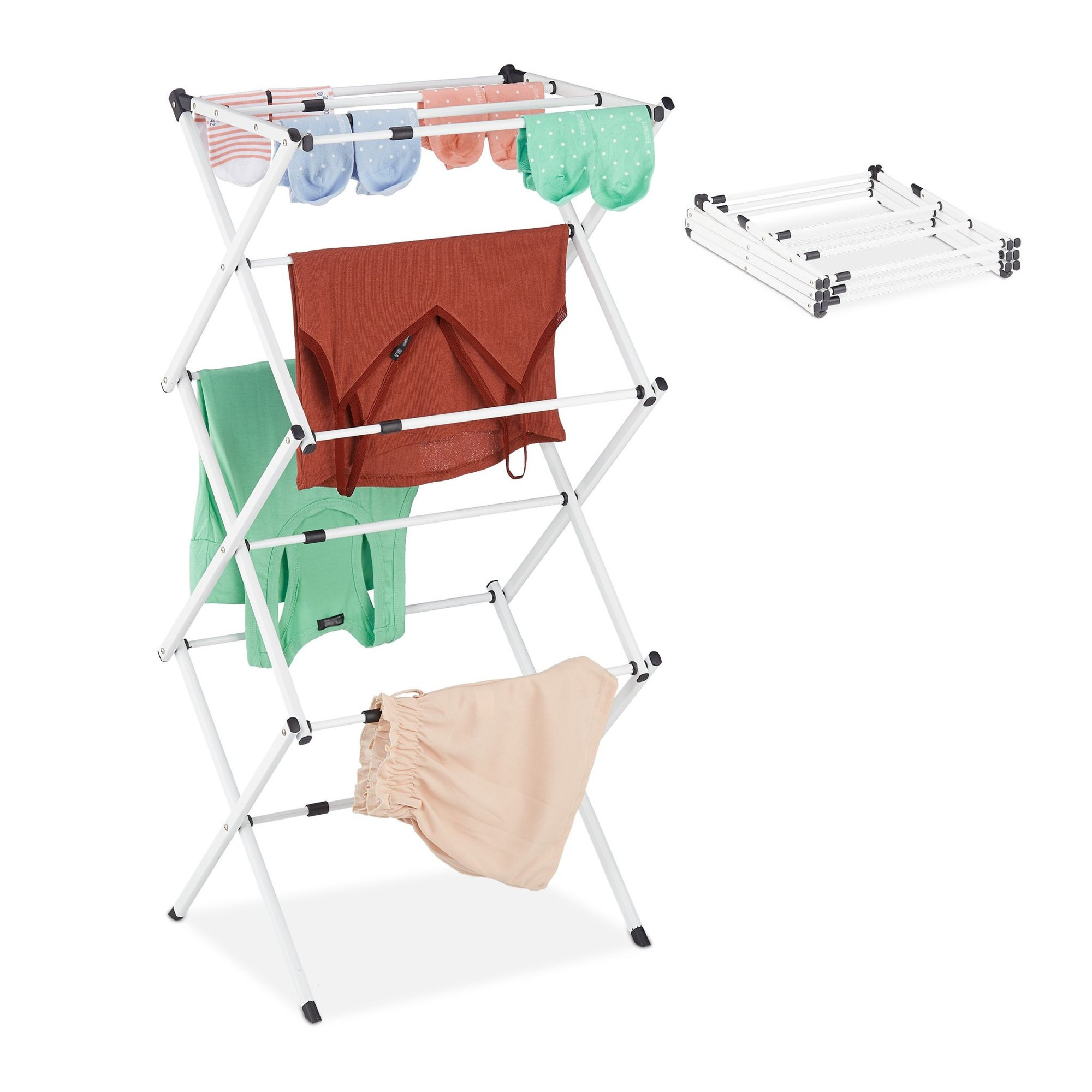 Tendedero extensible y plegable