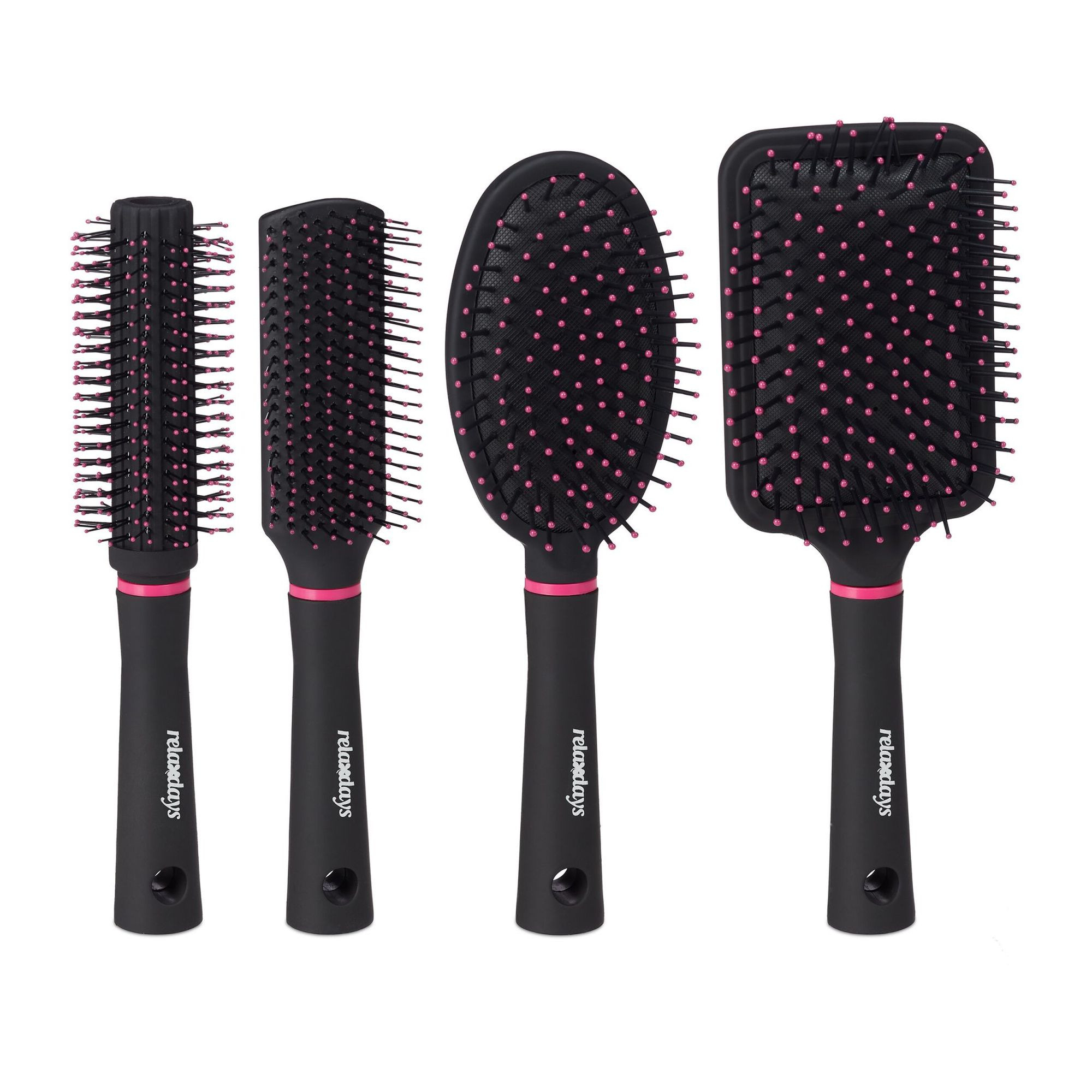 Spazzola per capelli - set da 4