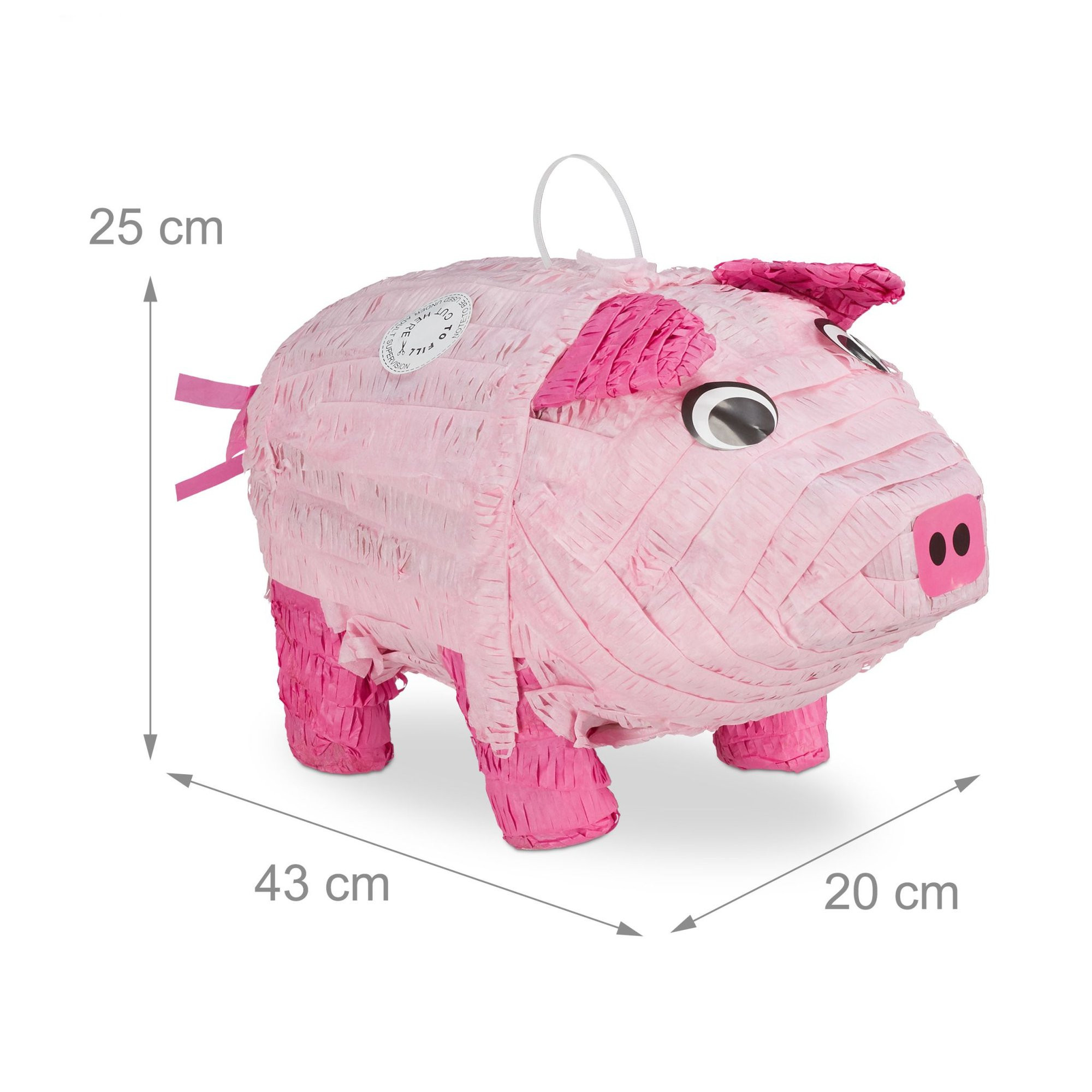 1 Stk. Pinatorschwein