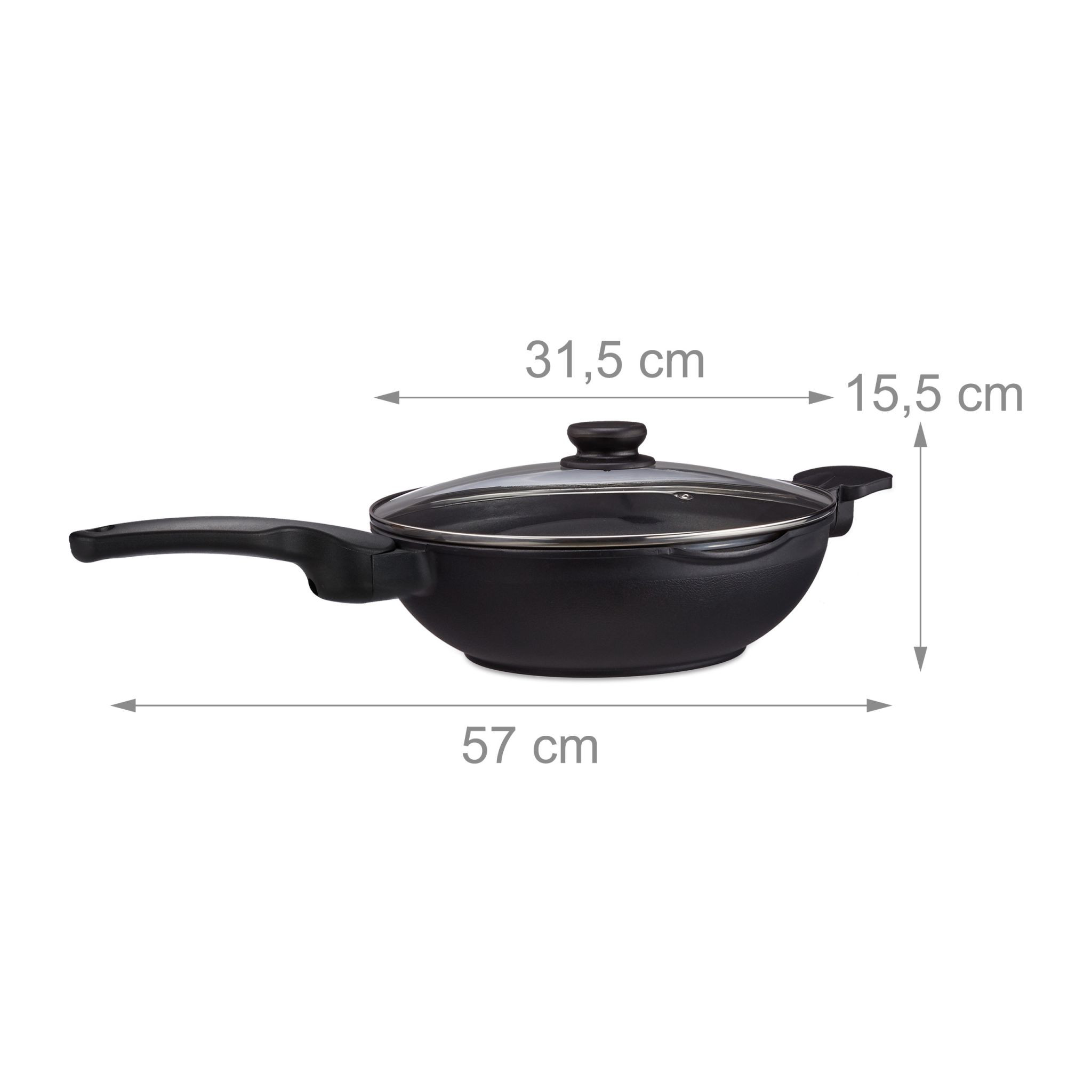 Wok mit Deckelinduktion