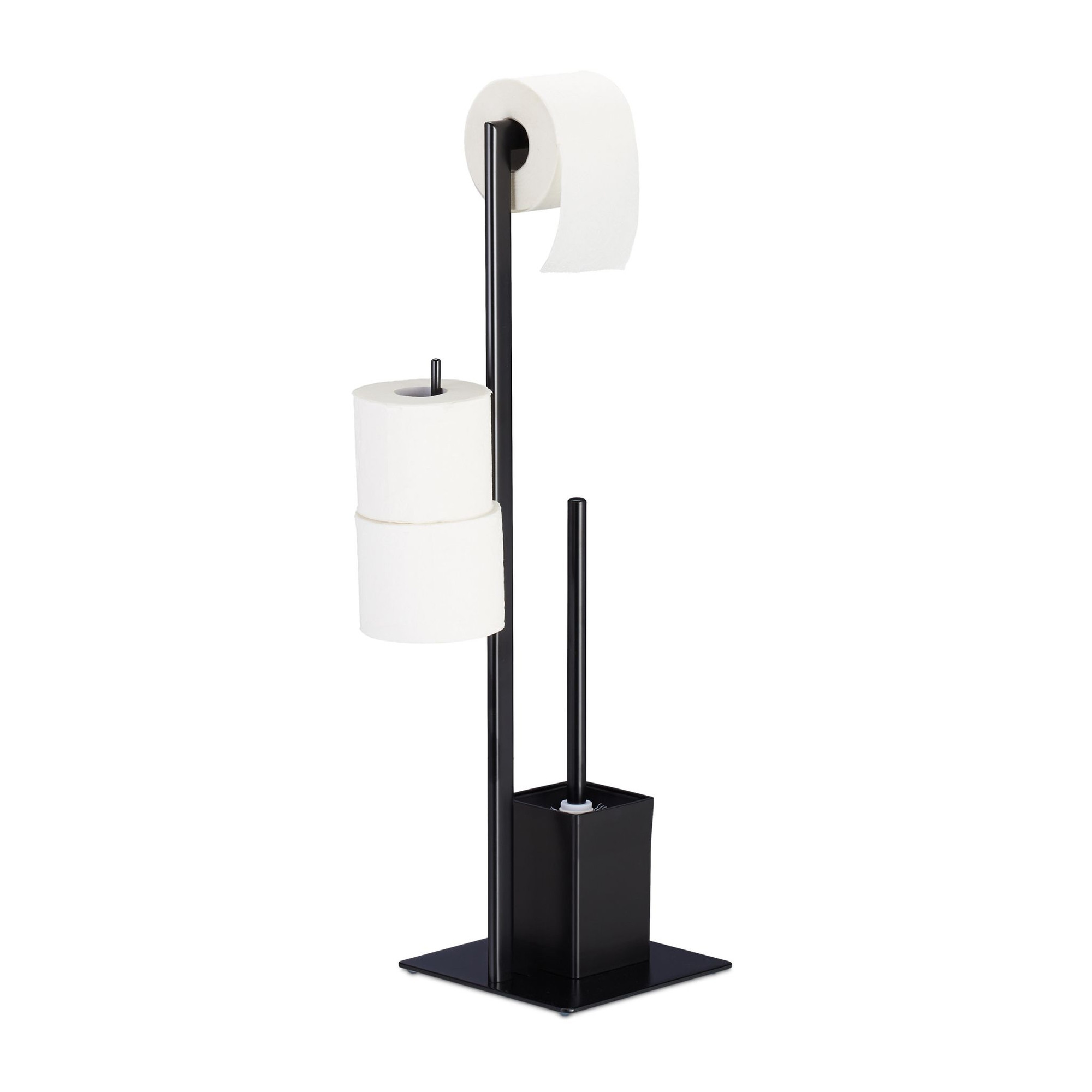 Toilettensitz in Schwarz