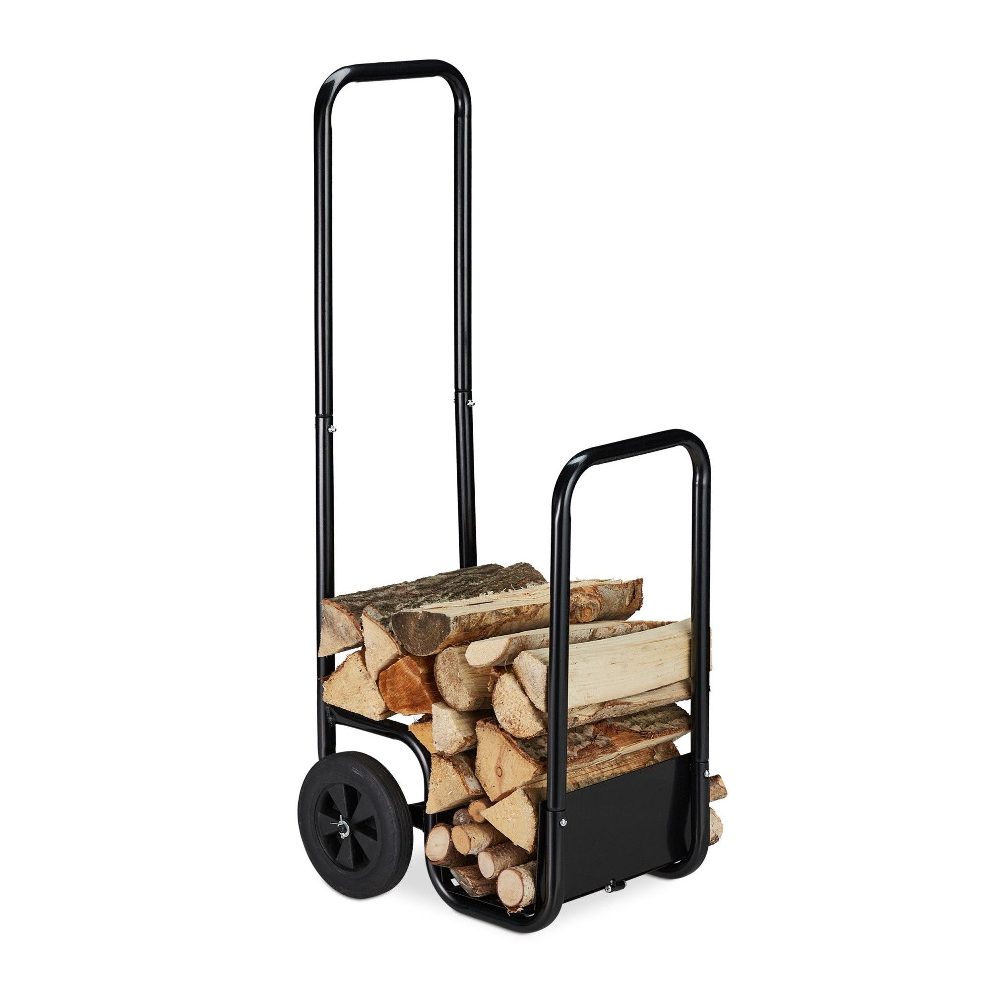 Carro de madera negro
