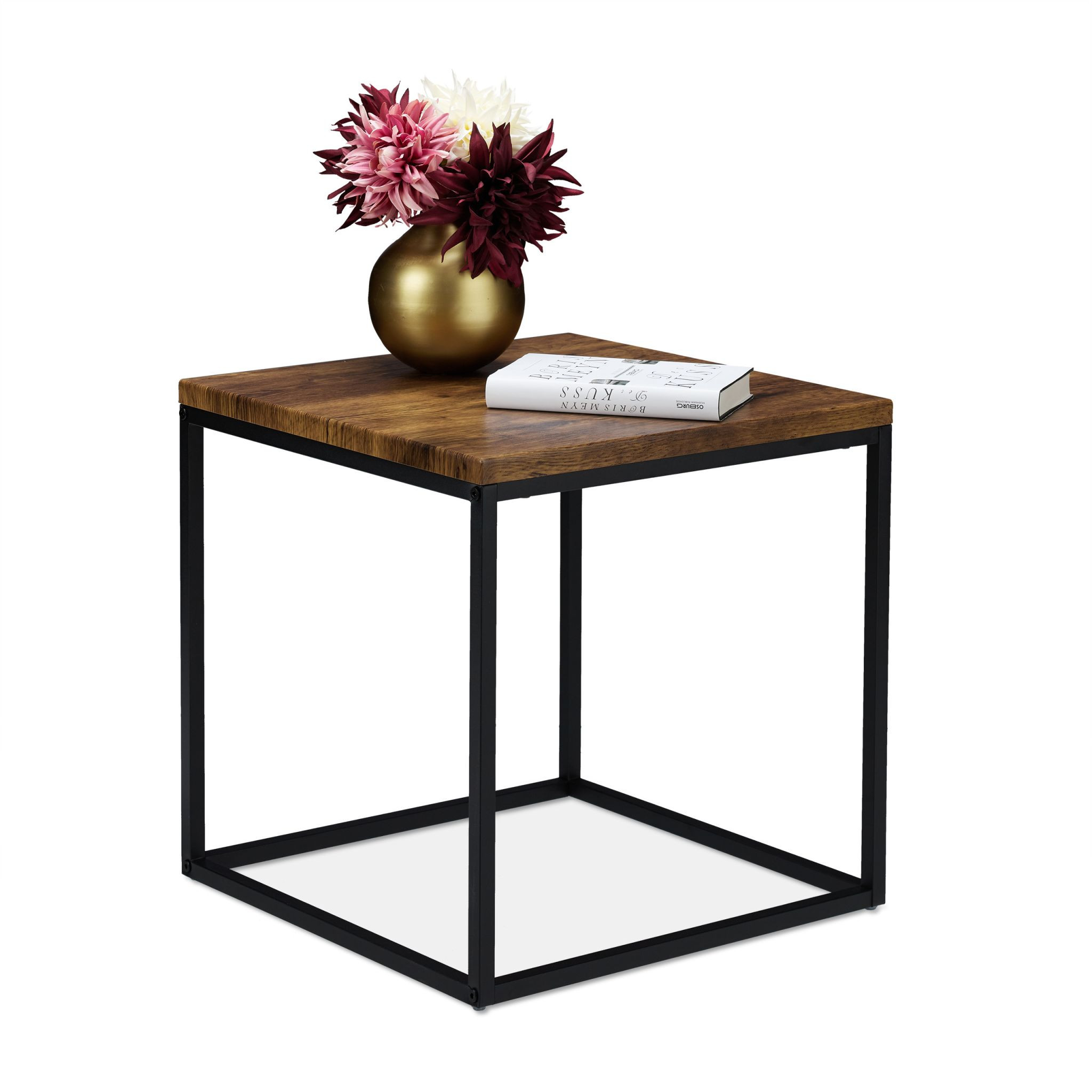 Table d'appoint de style industriel