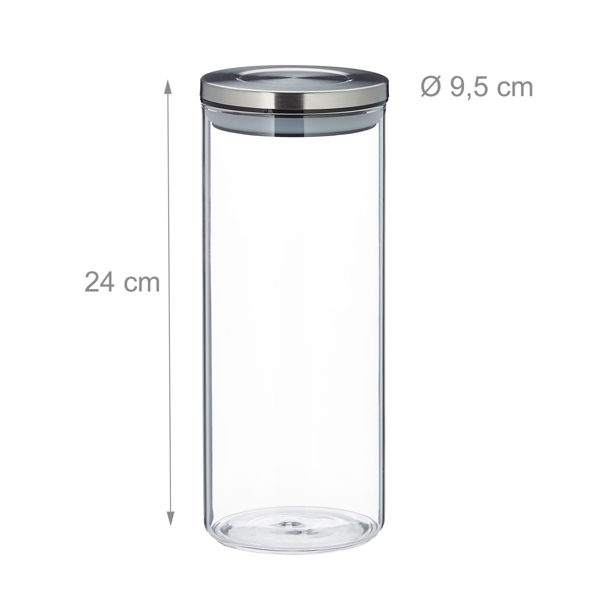 Vorratsgläser 3 Stk. 1500 ml
