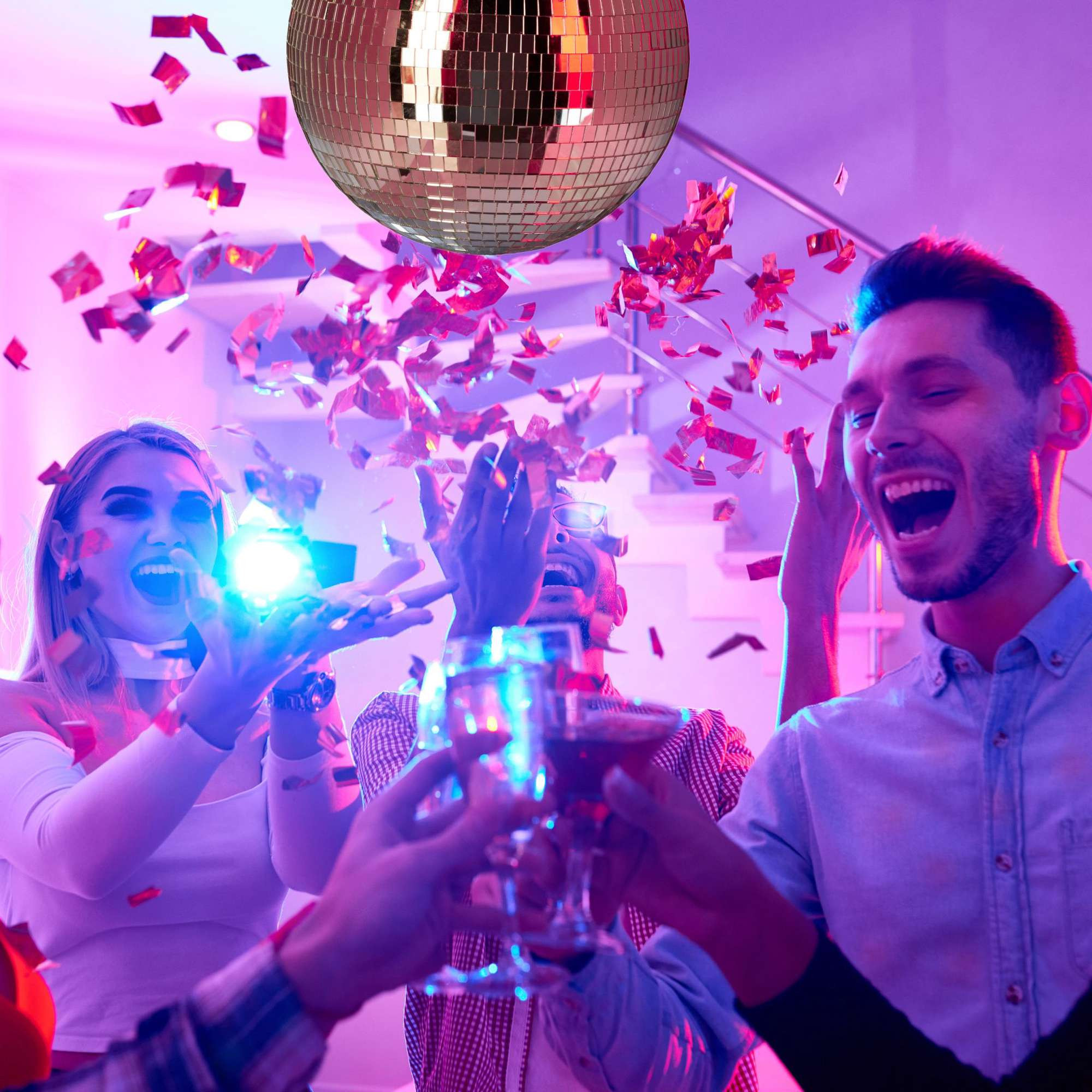 Bola de discoteca 30 cm