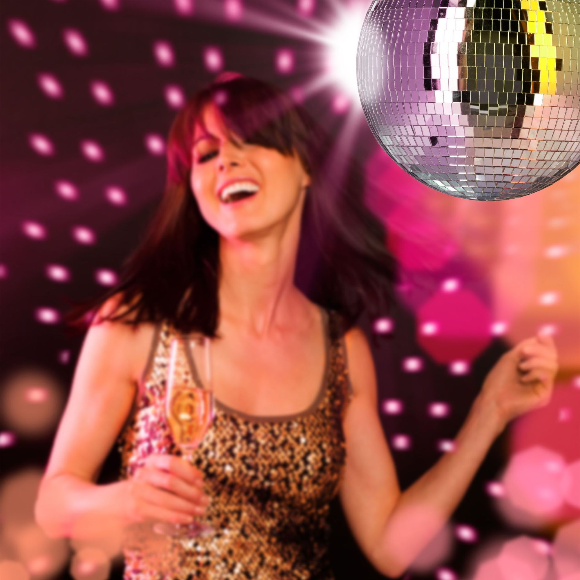Bola de discoteca 30 cm