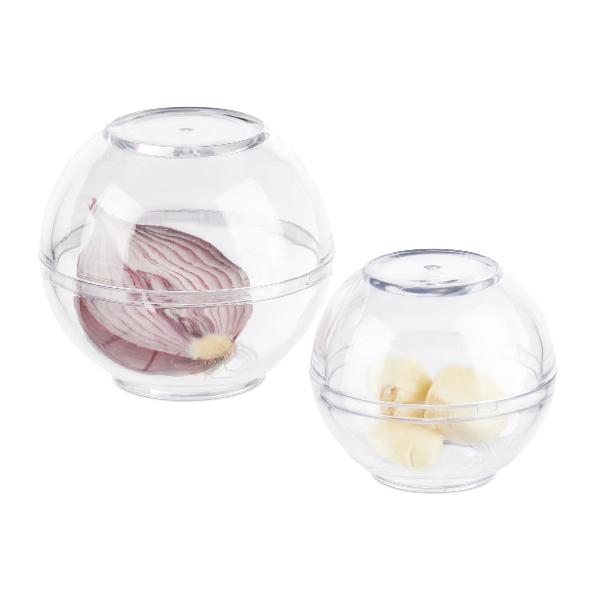 Kleine plastic voedselcontainers