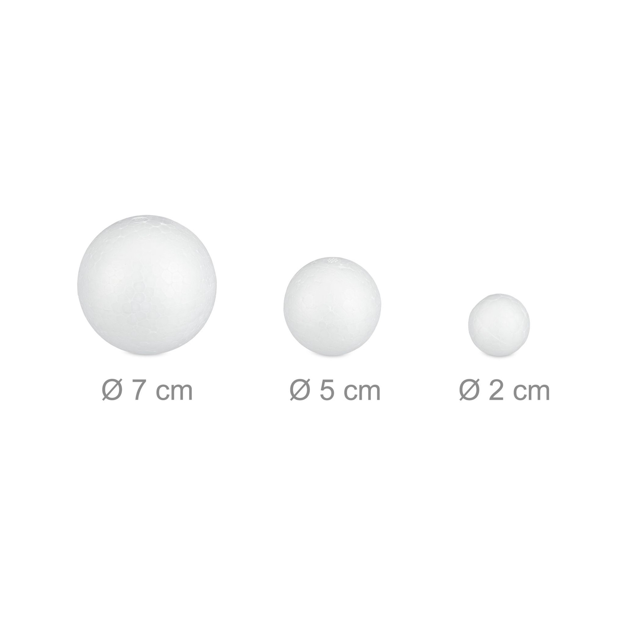 Frigolite ballen set van 72