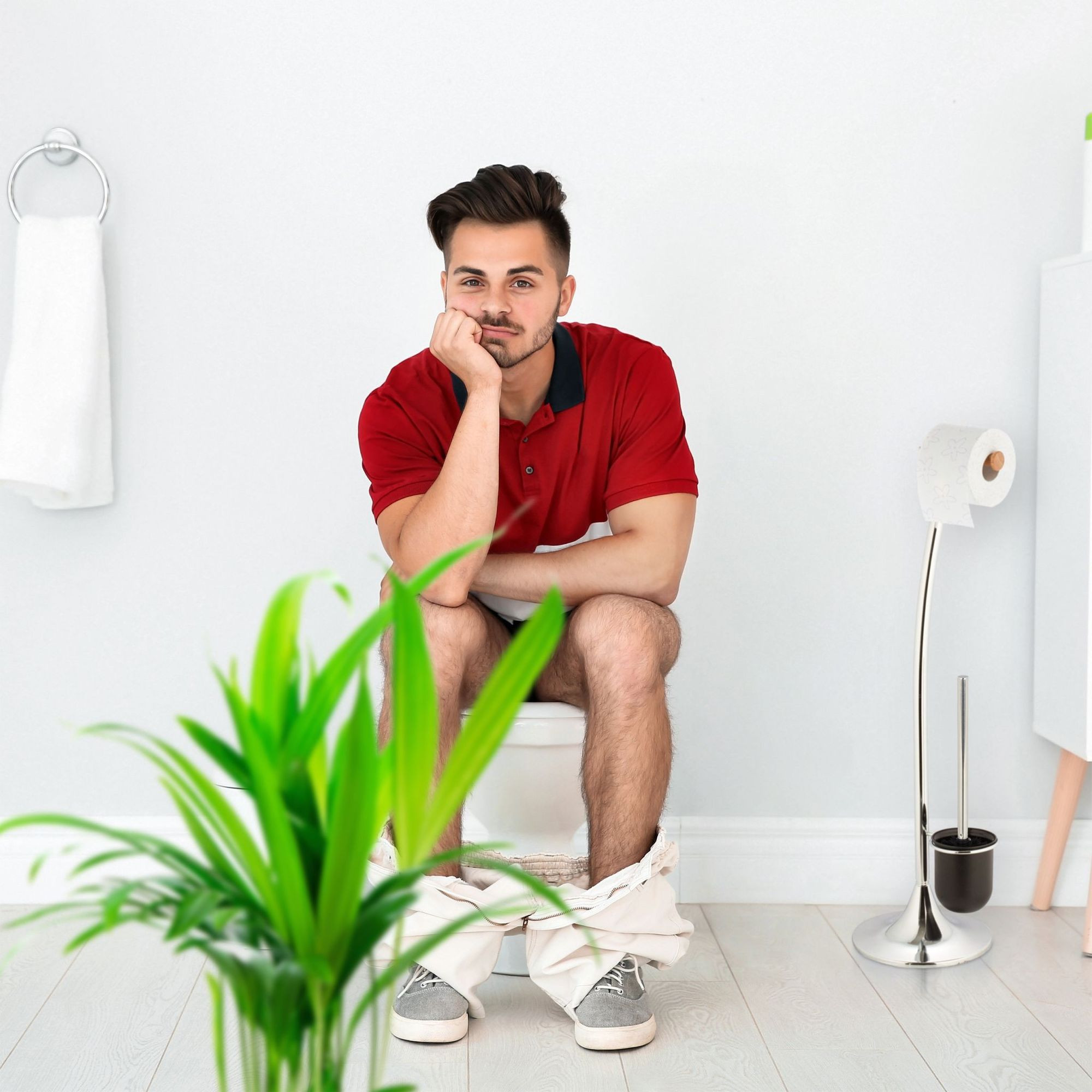 2 pcs. toilet brushes
