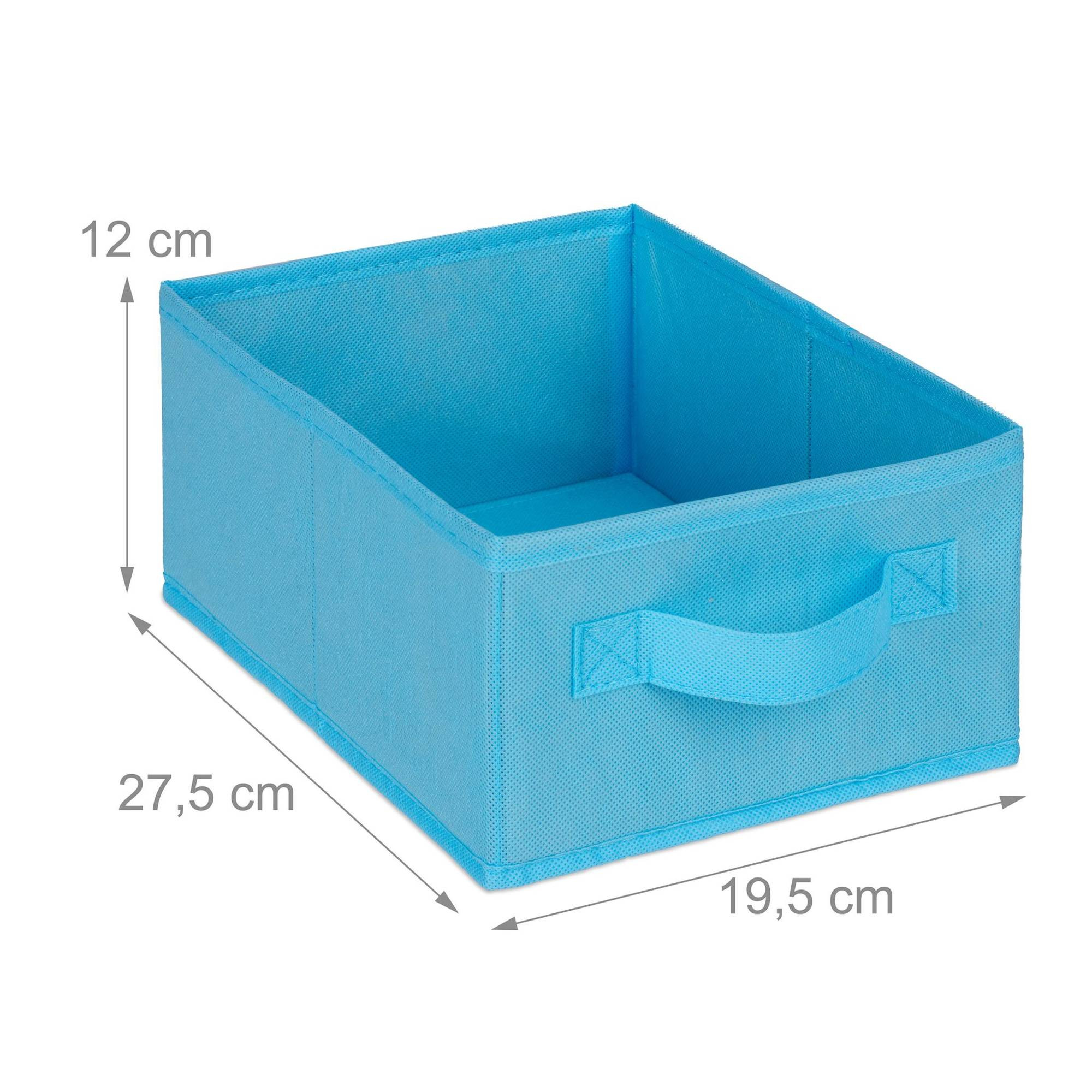 Scaffale per bambini con 6 cassetti e 2 scomparti sospesi
