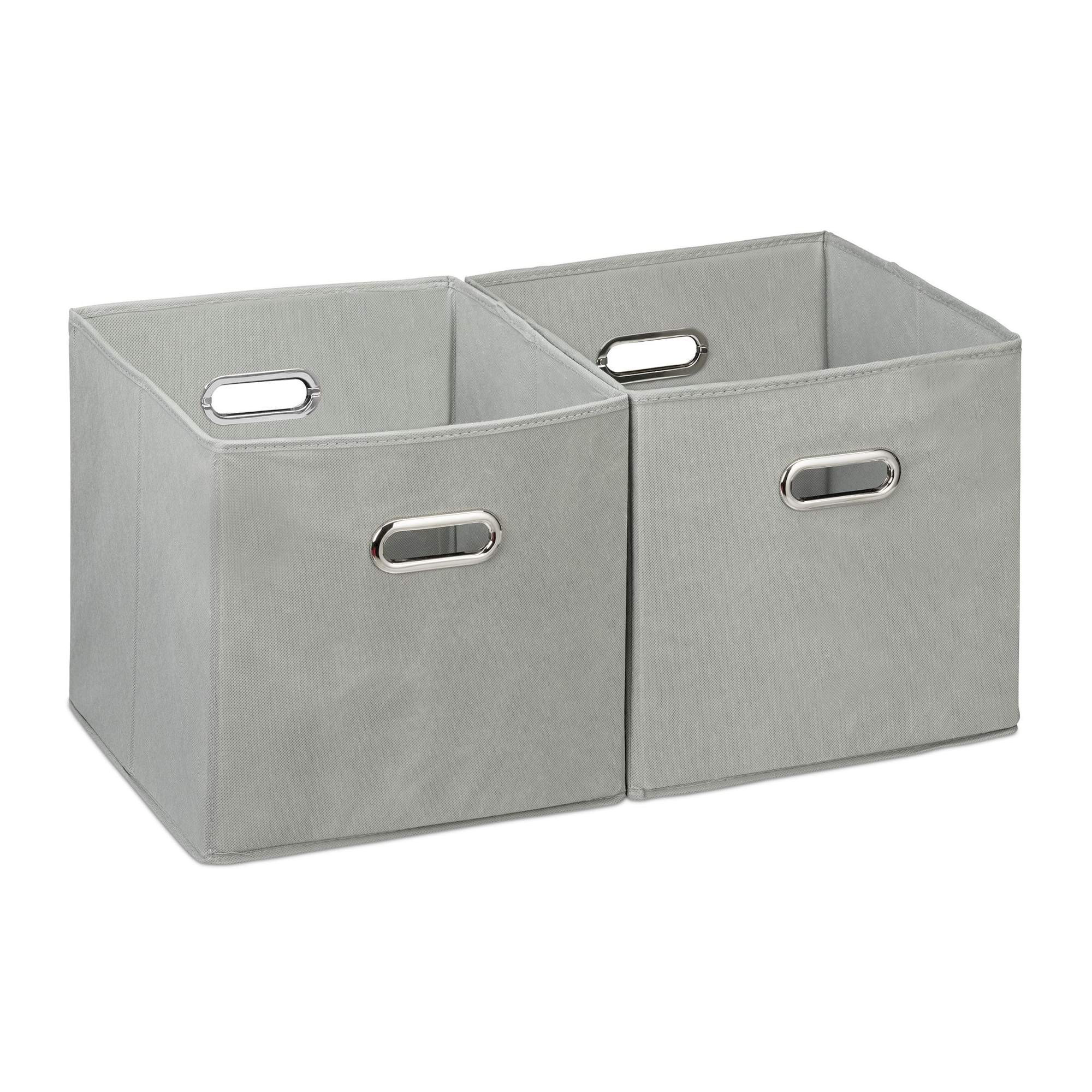 Stoffen opbergdoos Set van 2