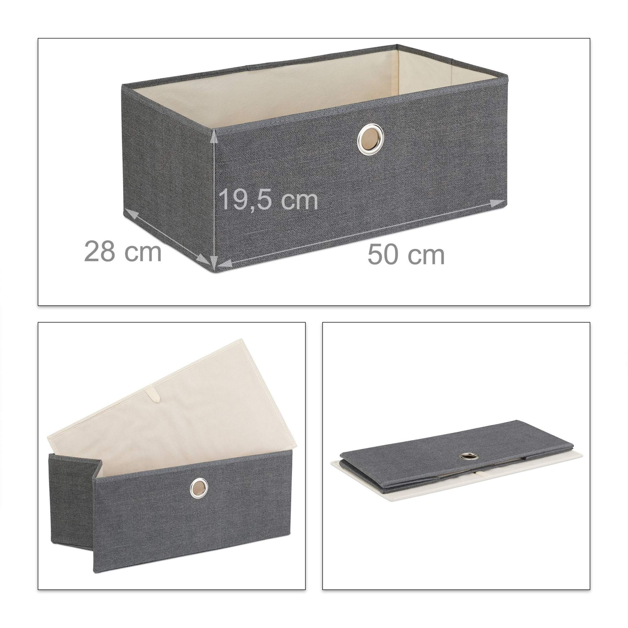 Commode avec 2 paniers pliables