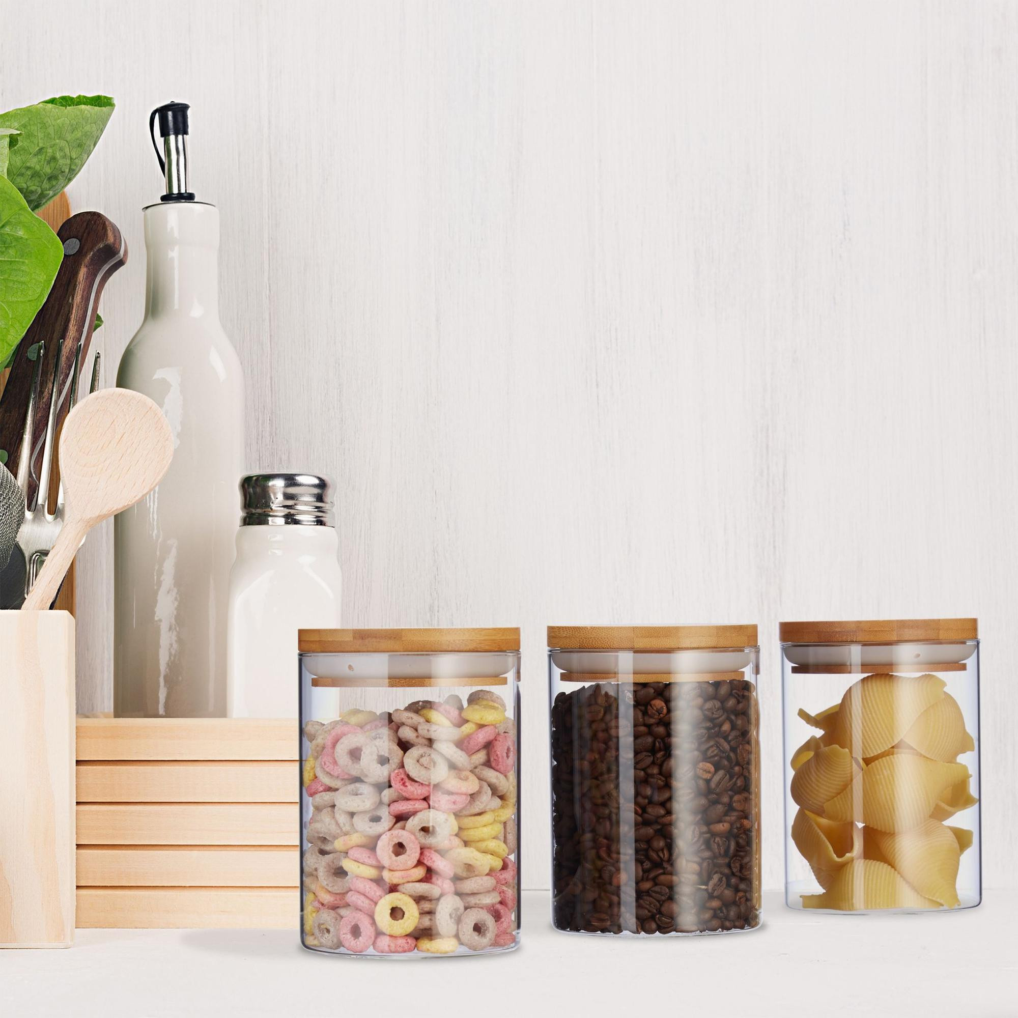 3 pots de conservation 600 ml