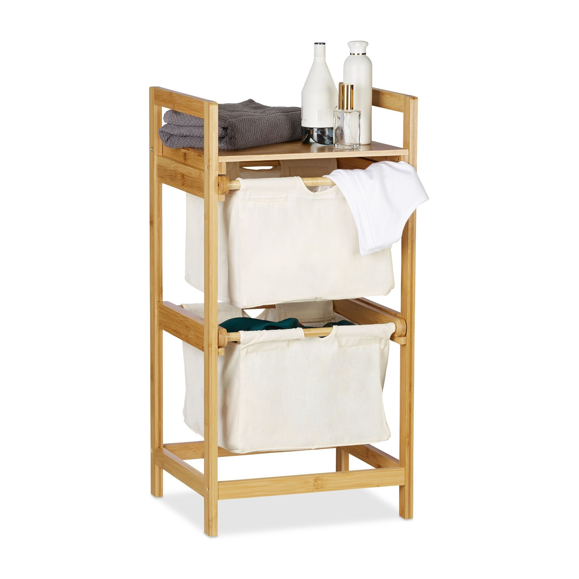 Wasmand in bamboe 2 laden