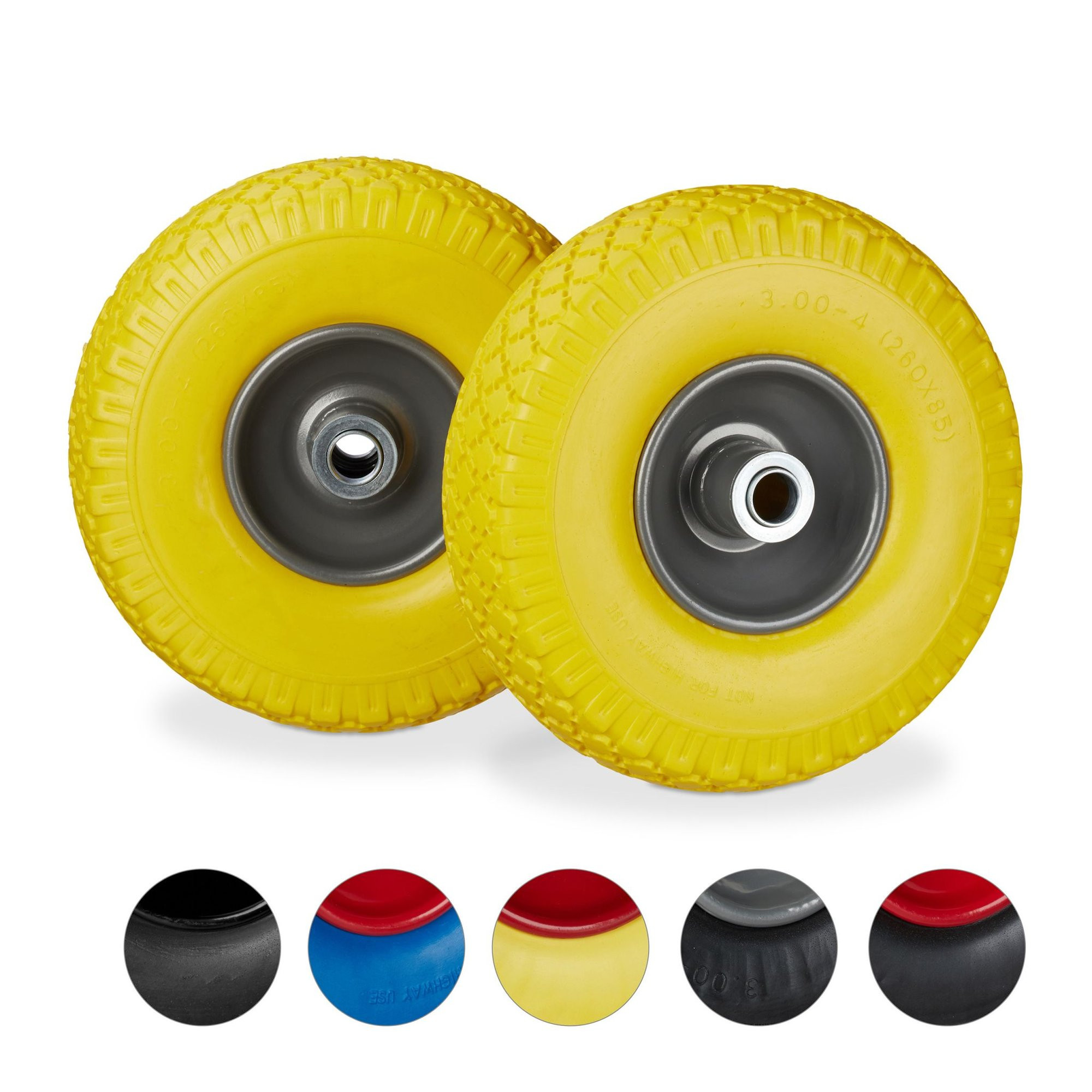 Roues de brouette 2 pcs.