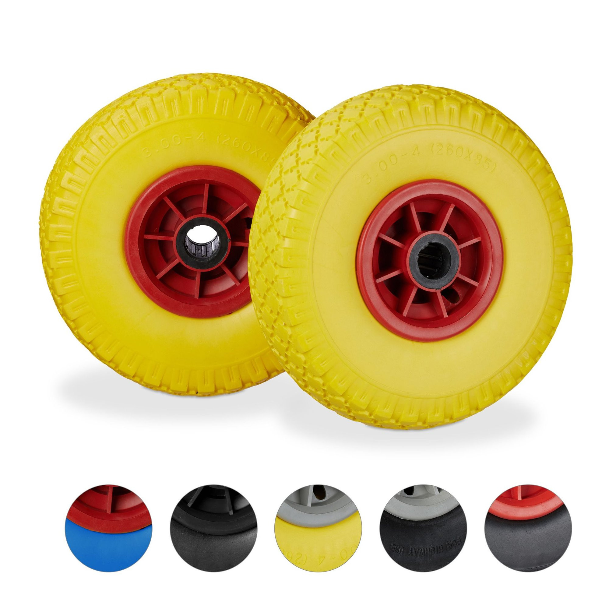 Roues de brouette 2 pcs.