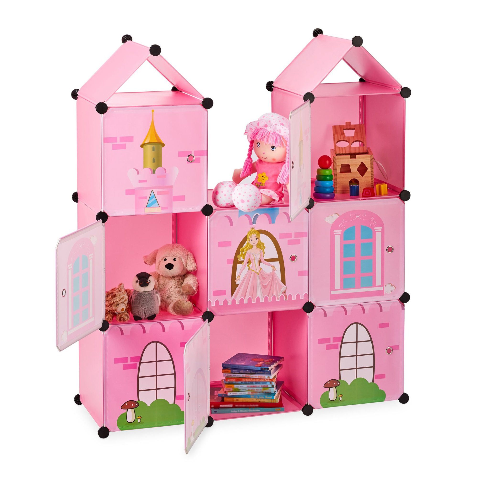 Quarto infantil como um castelo