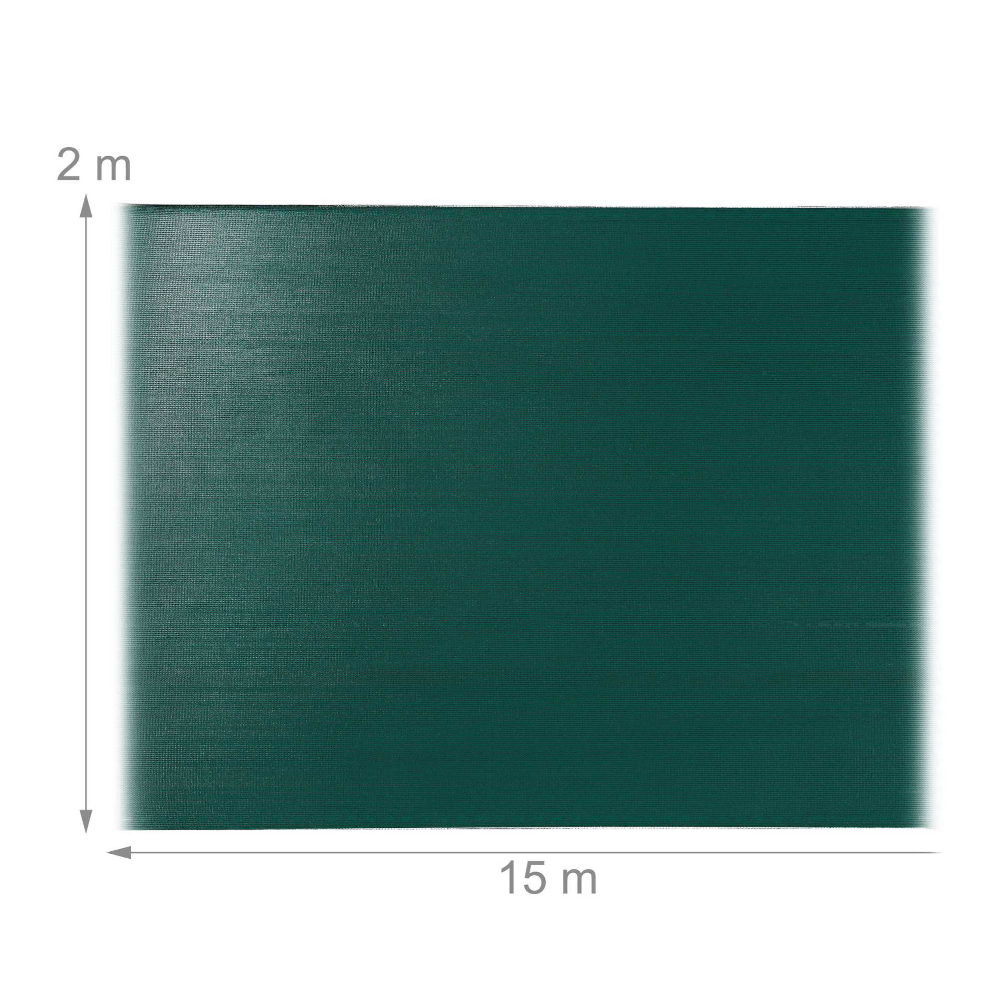 Súkromný plot zelený 2 m