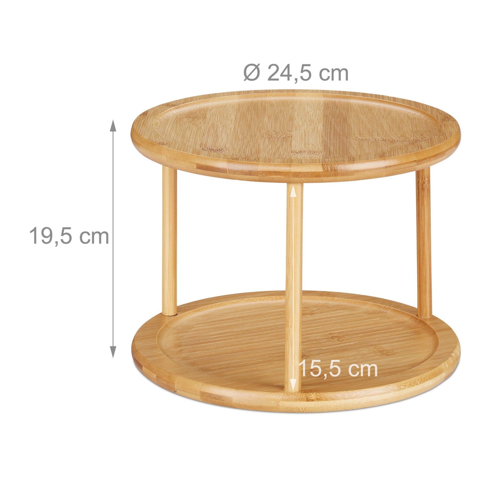 Swivel kitchen shelf