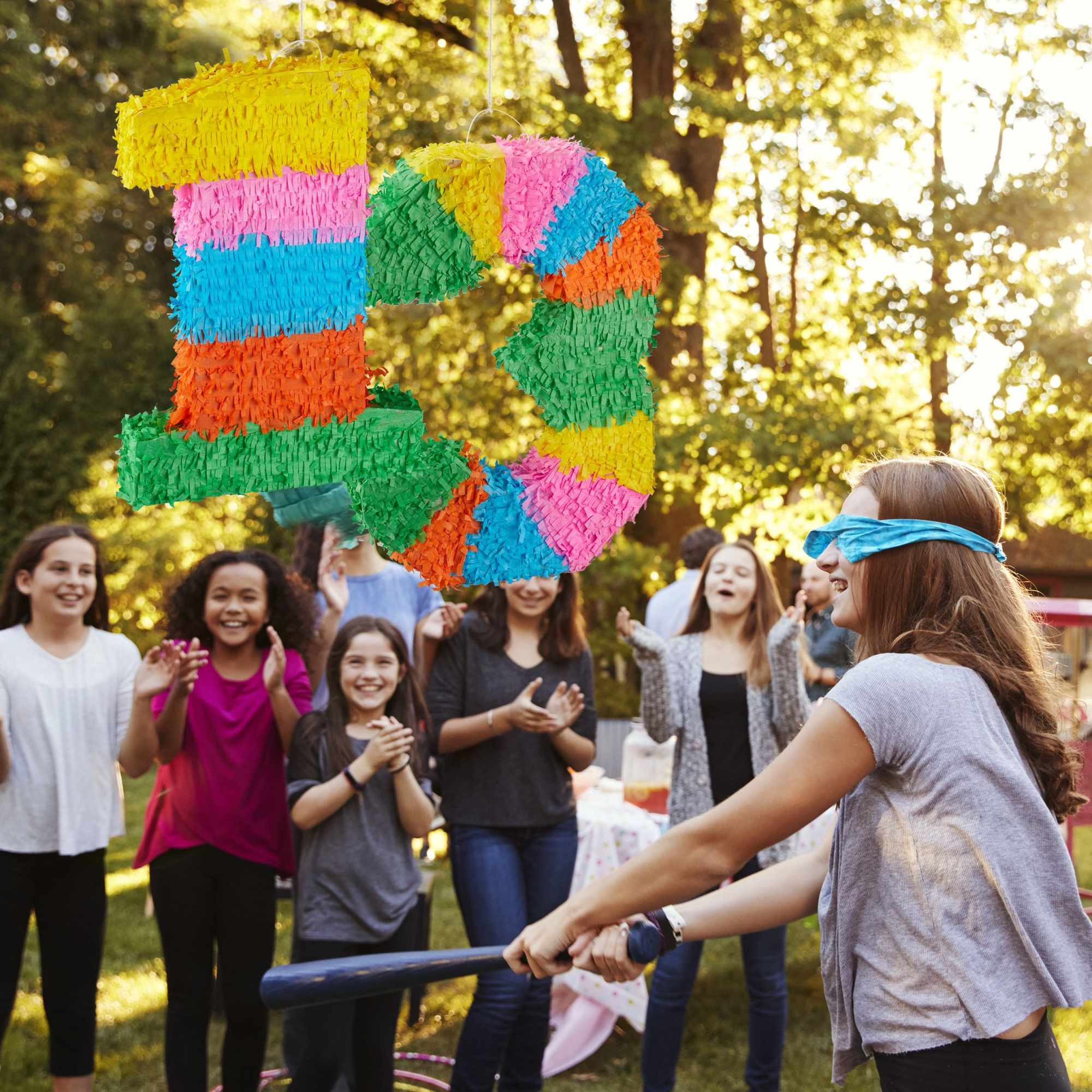 Nummer pinata verjaardag