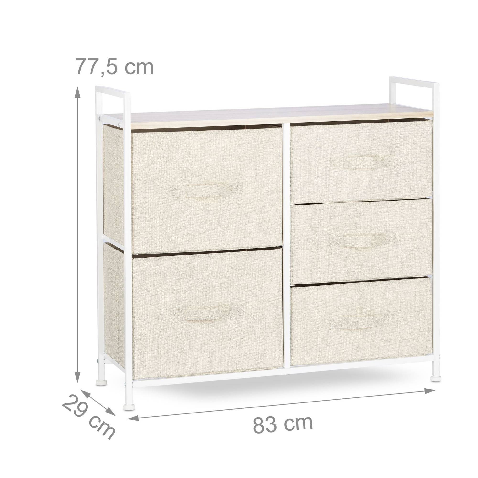 Regalsystem verschiedene Varianten beige