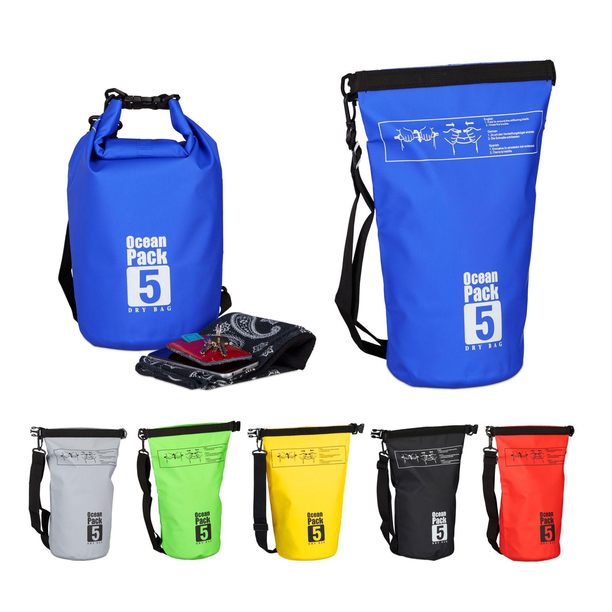 Ocean Pack 5 litri impermeabile