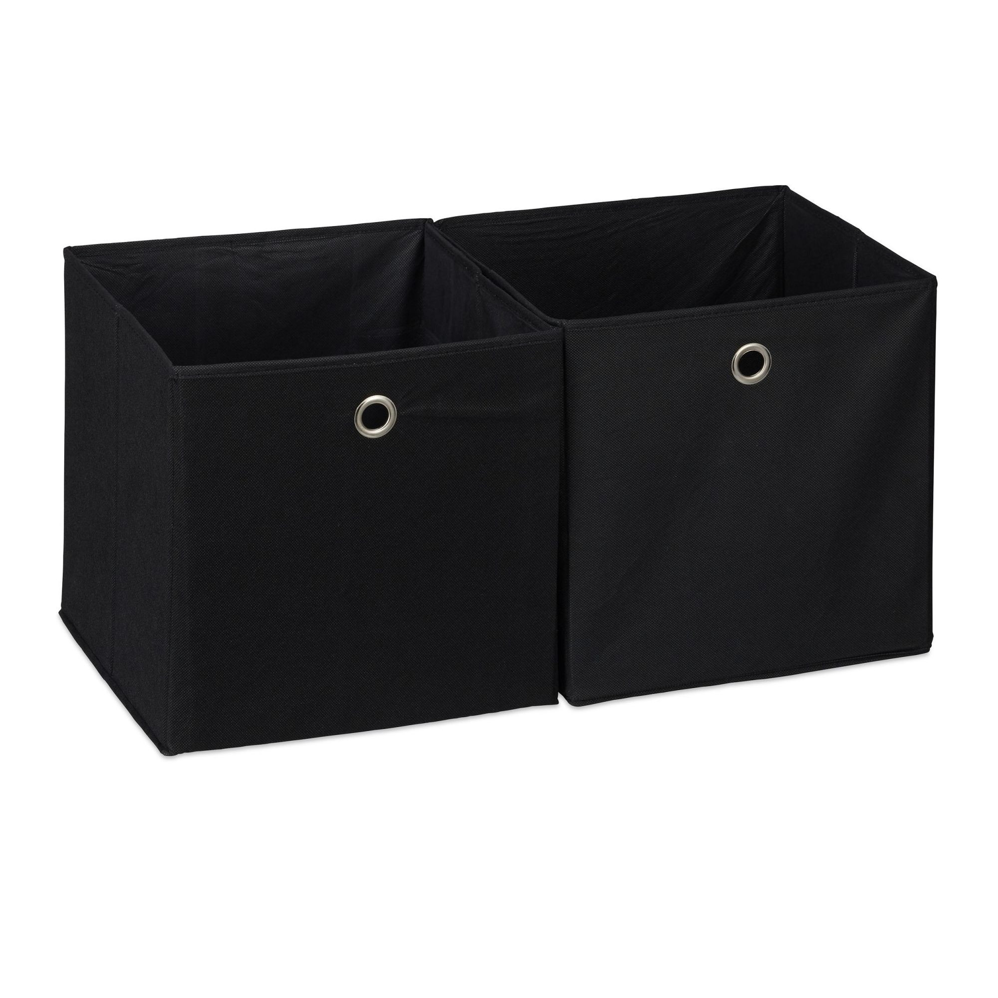 Fabric storage box, 2 drawers