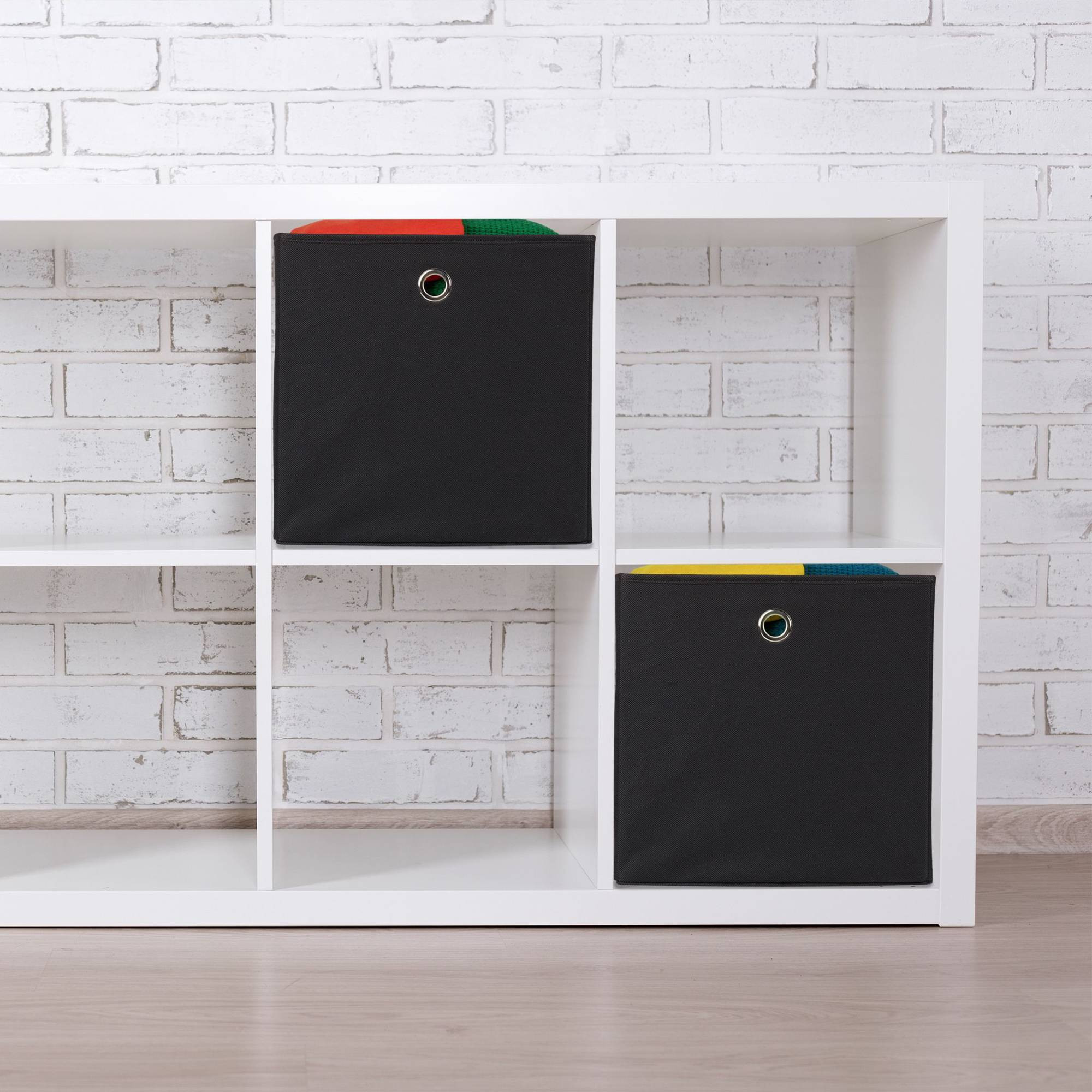 Fabric storage box, 2 drawers