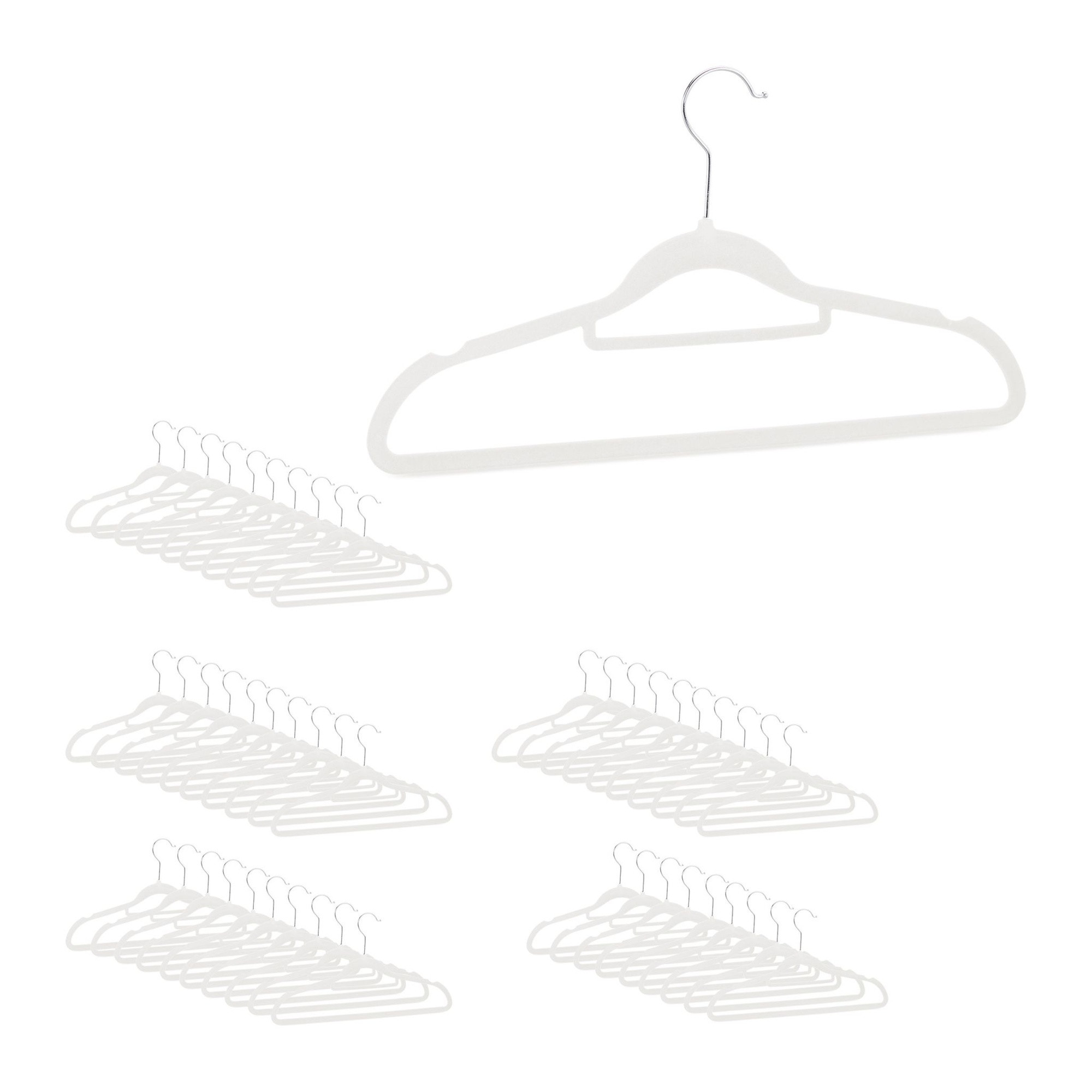 Hanger in fluweel