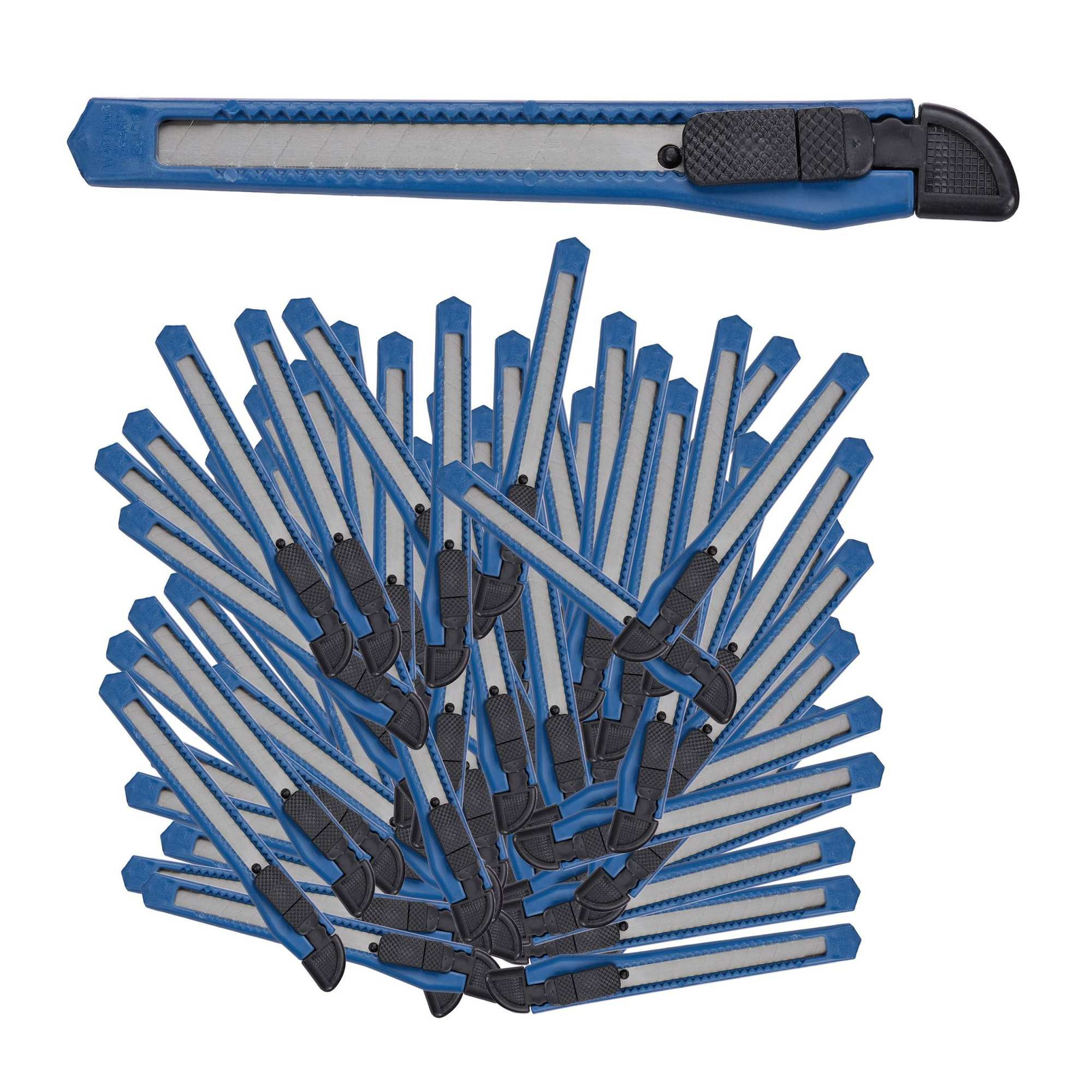 Conjunto de 100 facas de corte