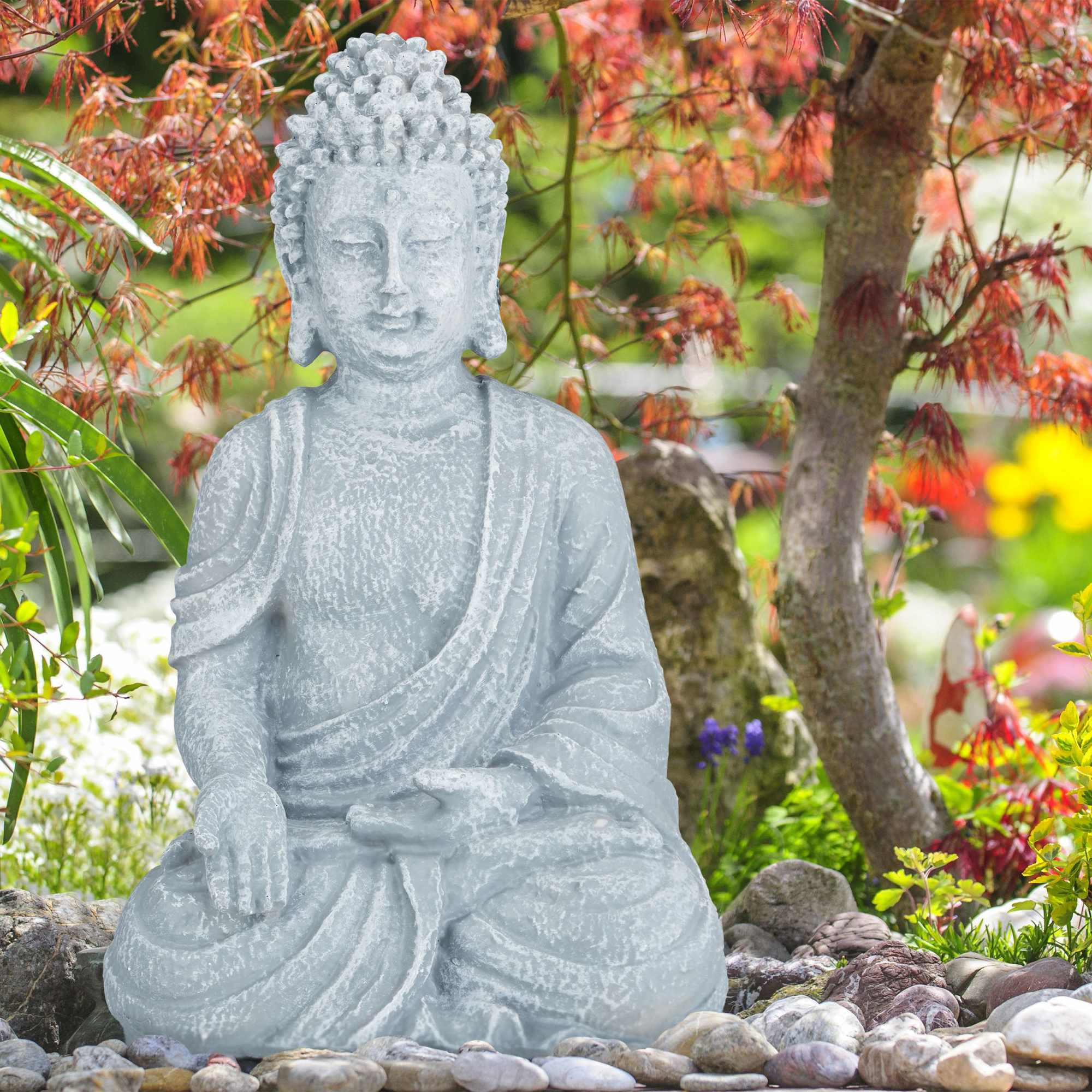 Sitzende Buddha Figur 40 cm