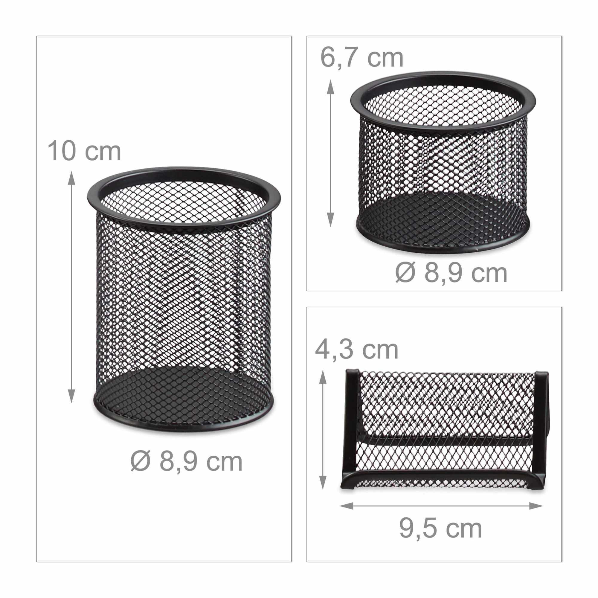 Set organizer da scrivania, 6 pezzi