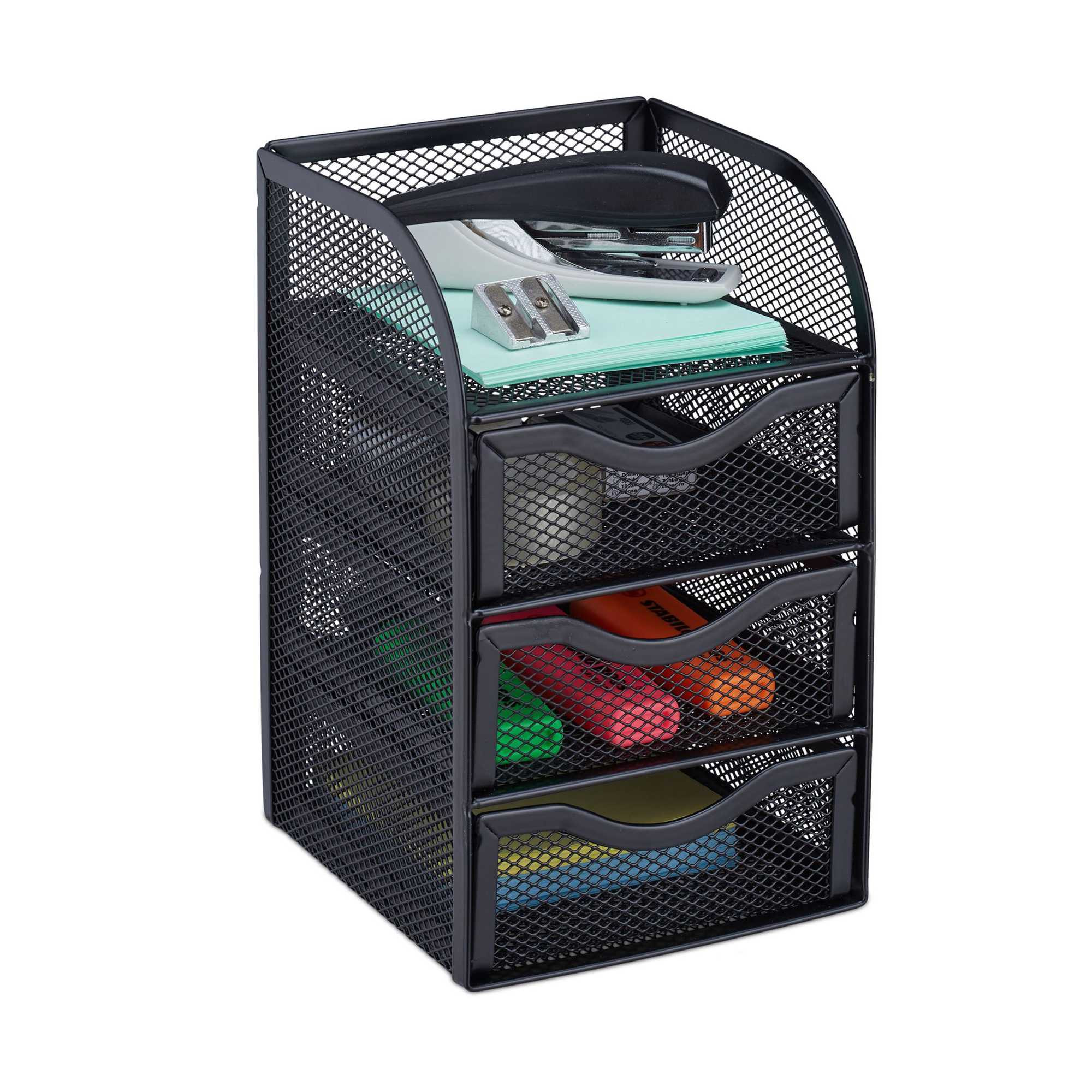 Organisation du bureau Mesh 3 tiroirs