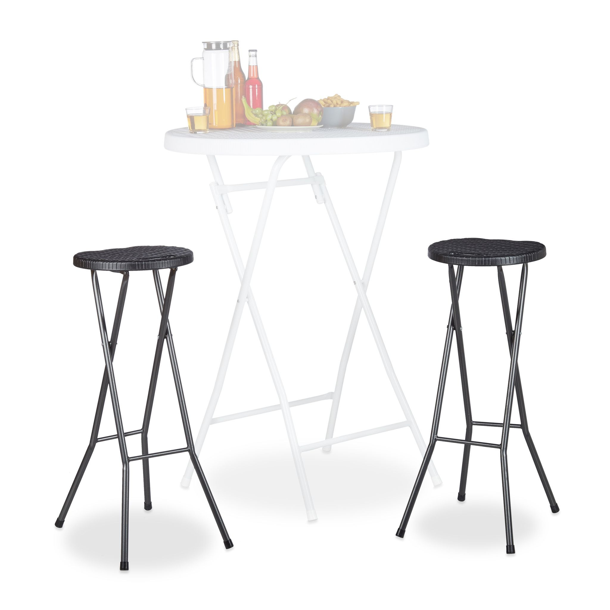 Tabourets de bar pliants BASTIAN