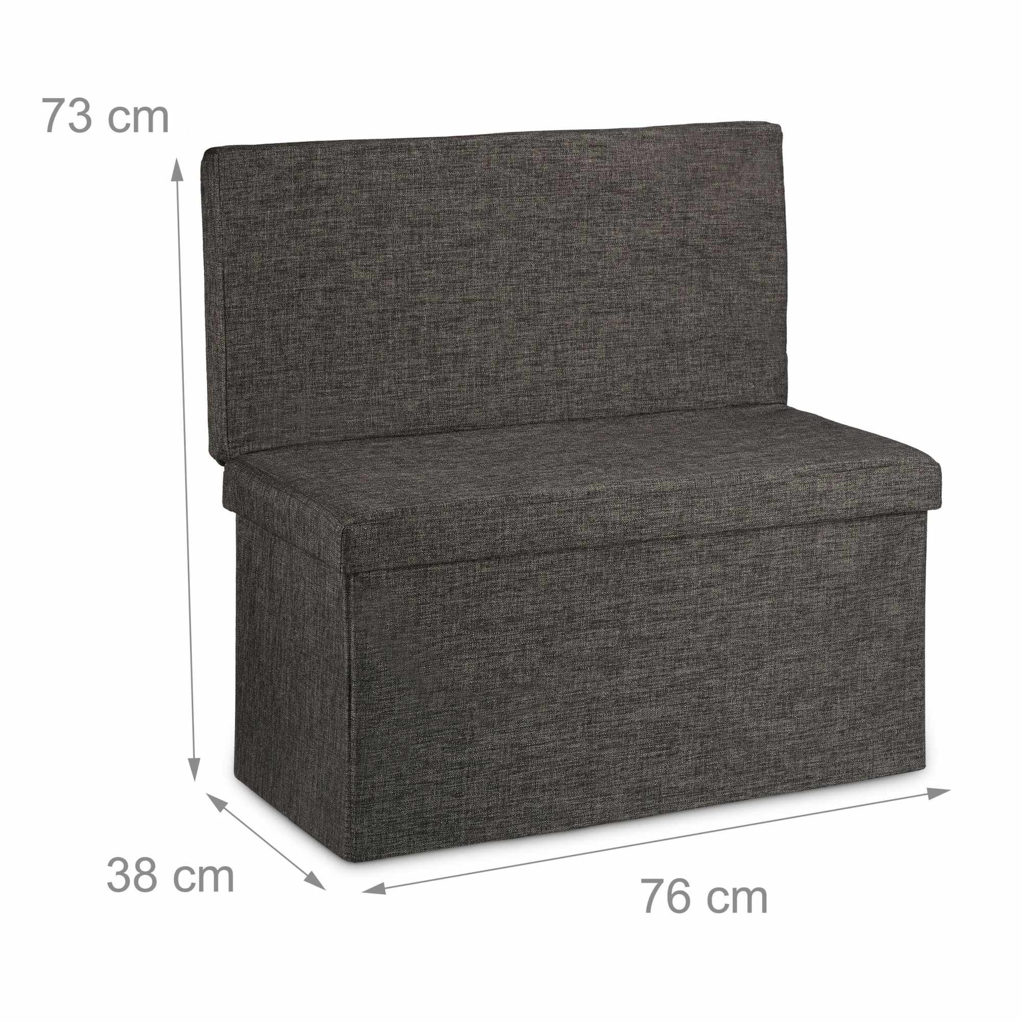 Folding stool with backrest L