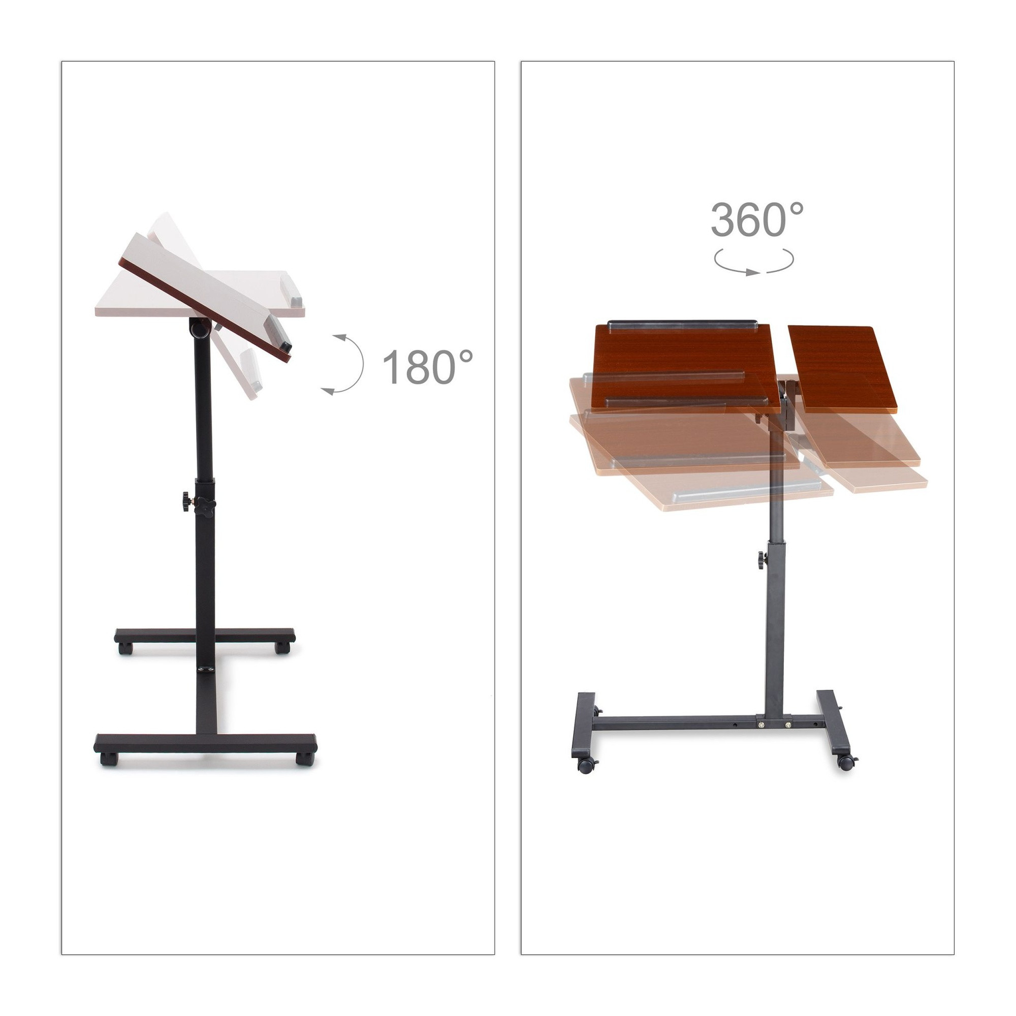 Laptoptisch mit verstellbarem Maustisch