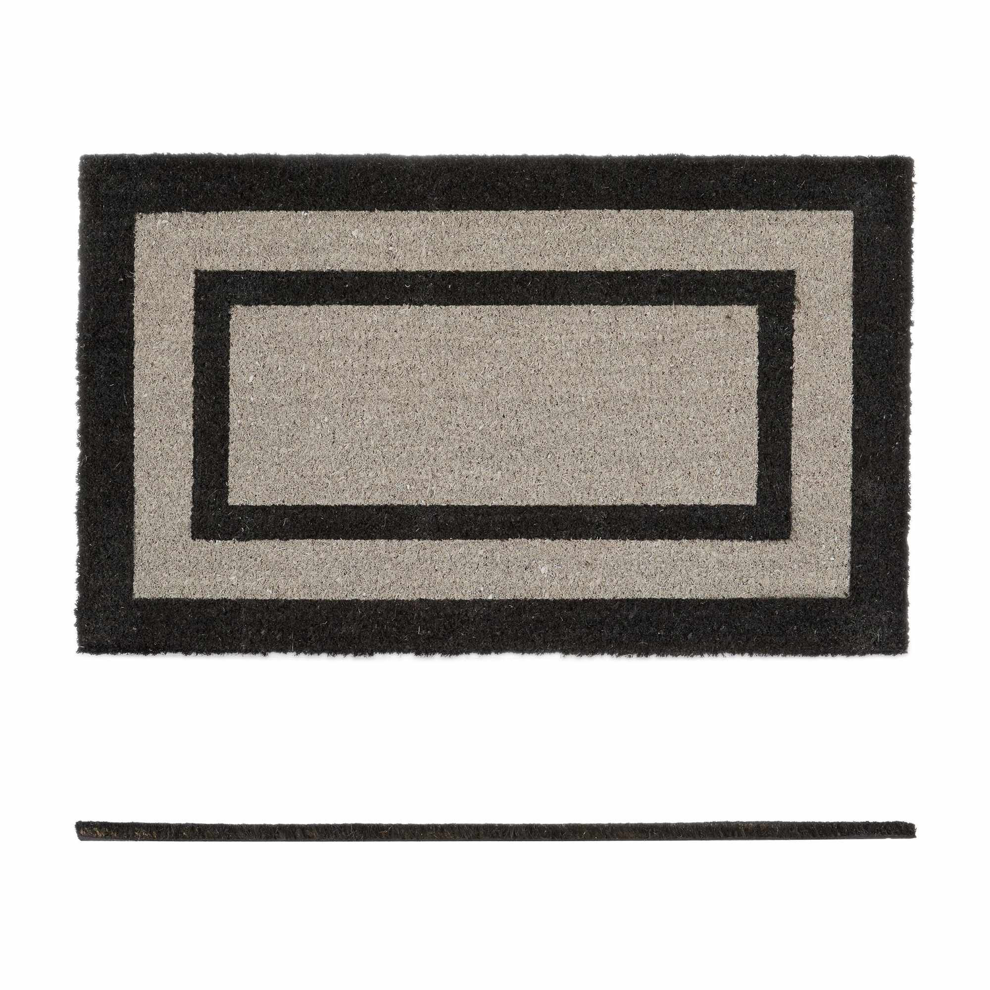 Deurmat kokosvezel langwerpig
