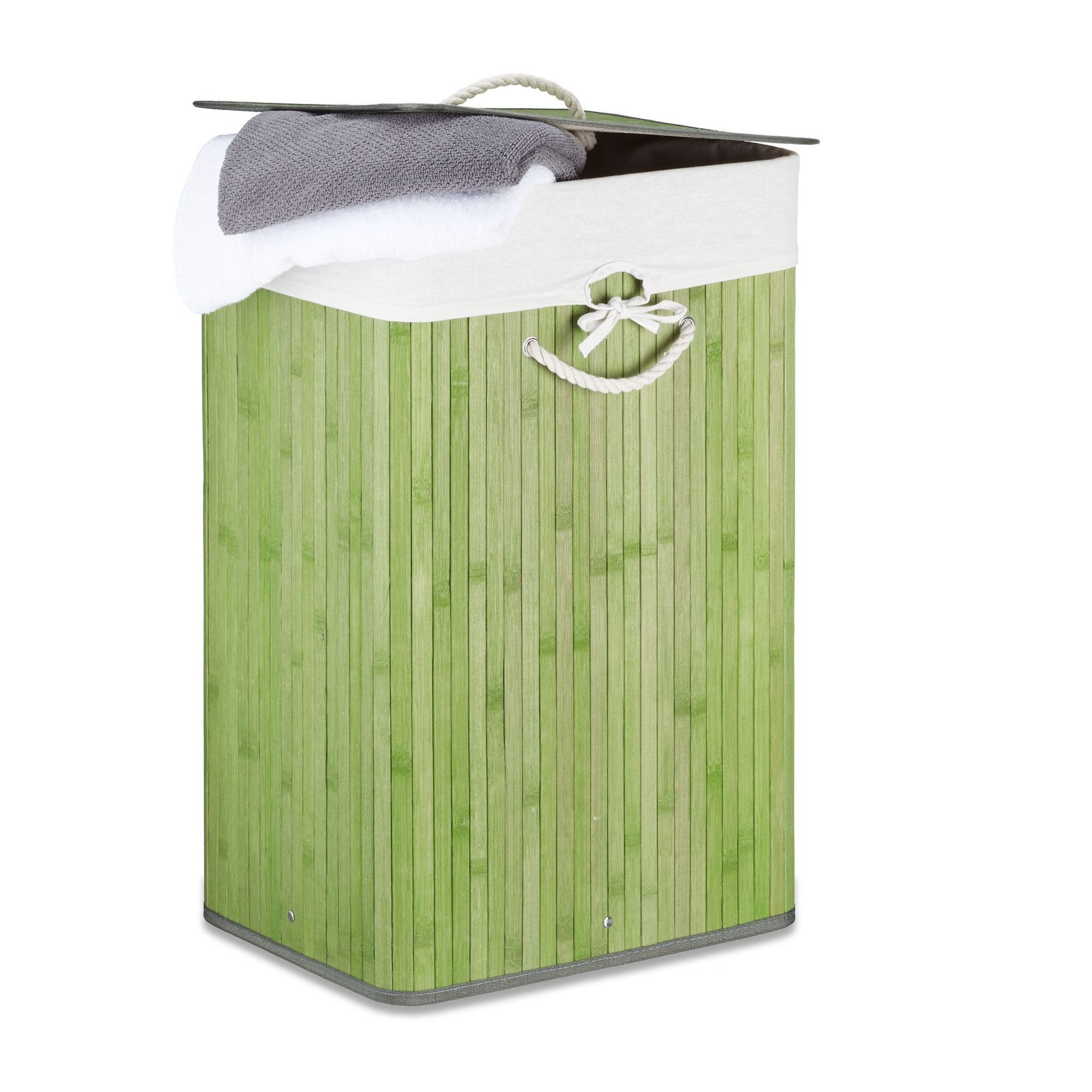 Panier à linge en bambou