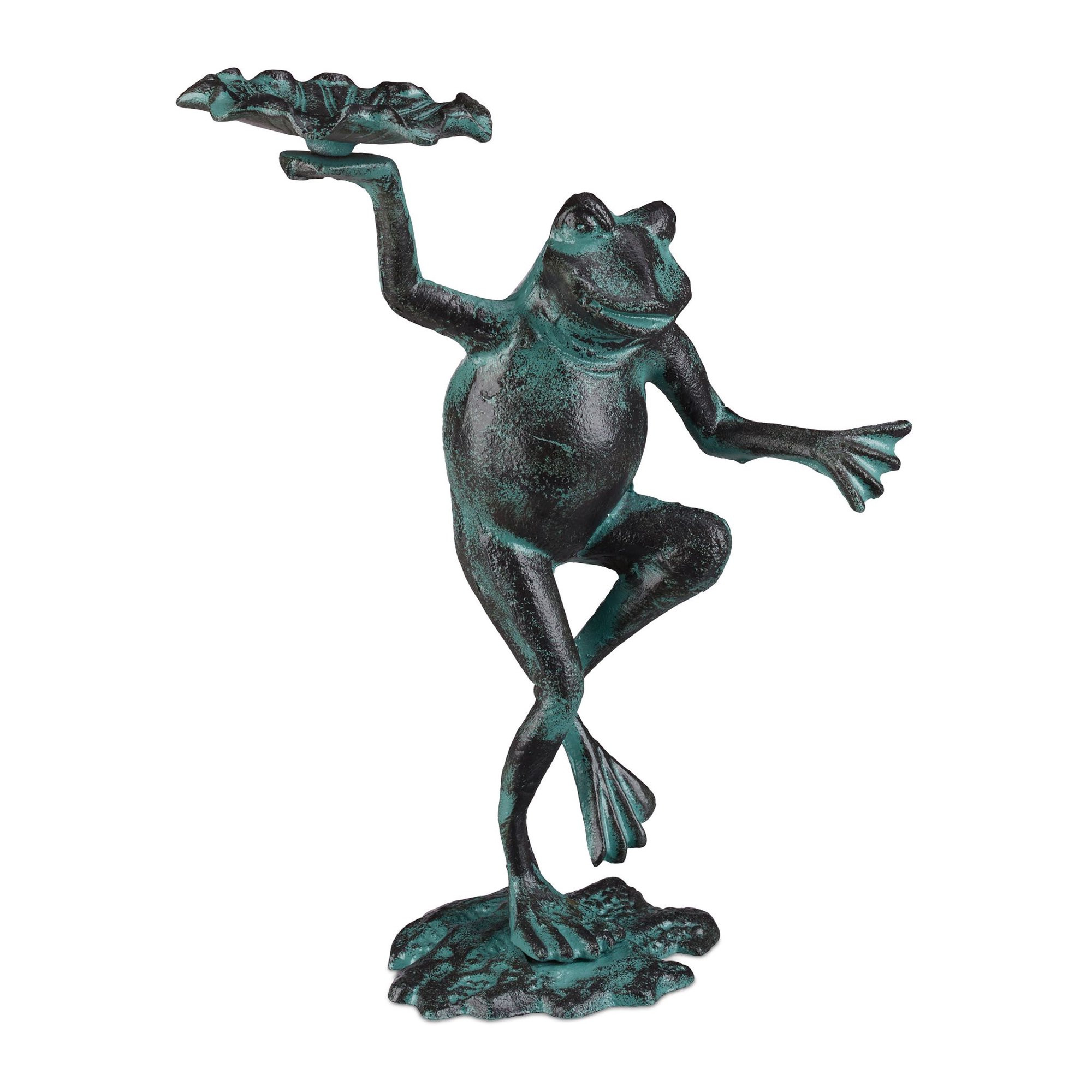 Garden figure frog