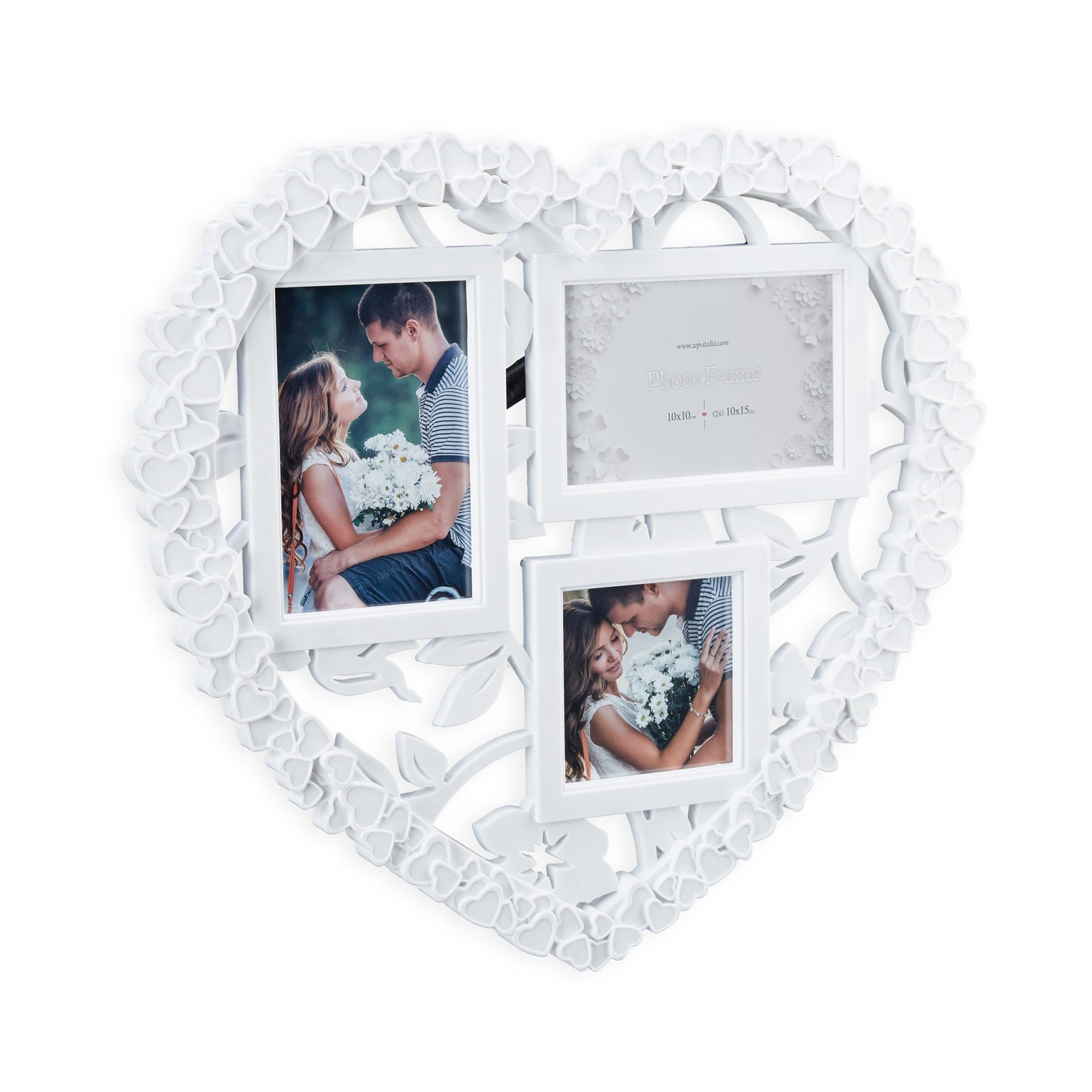 Hartvormig collageframe
