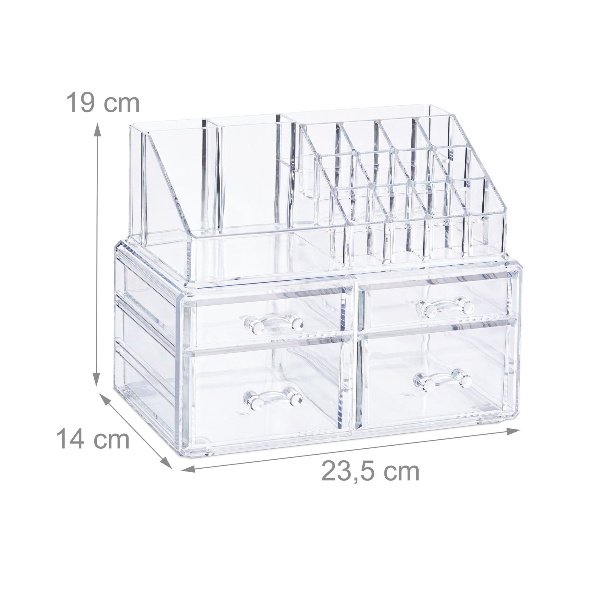 Make-up holder with 4 drawers