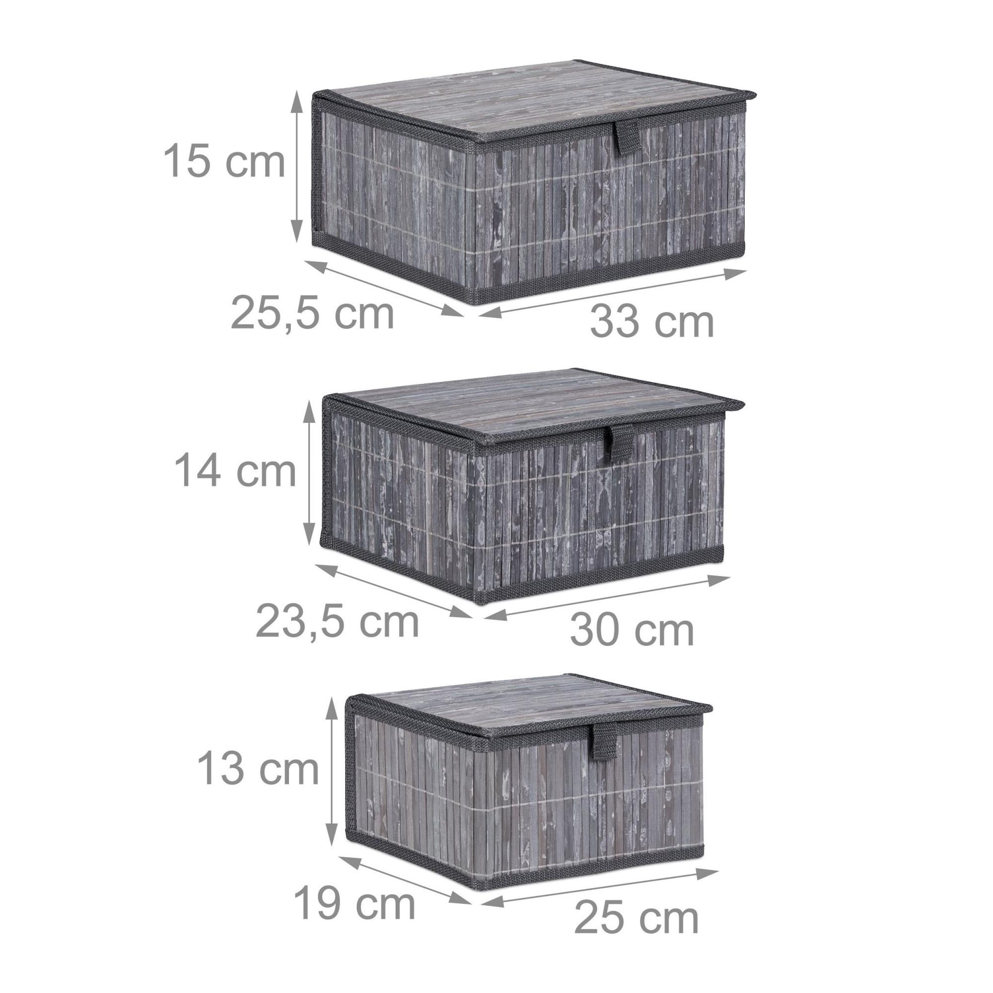 Opbergmanden - set van 3