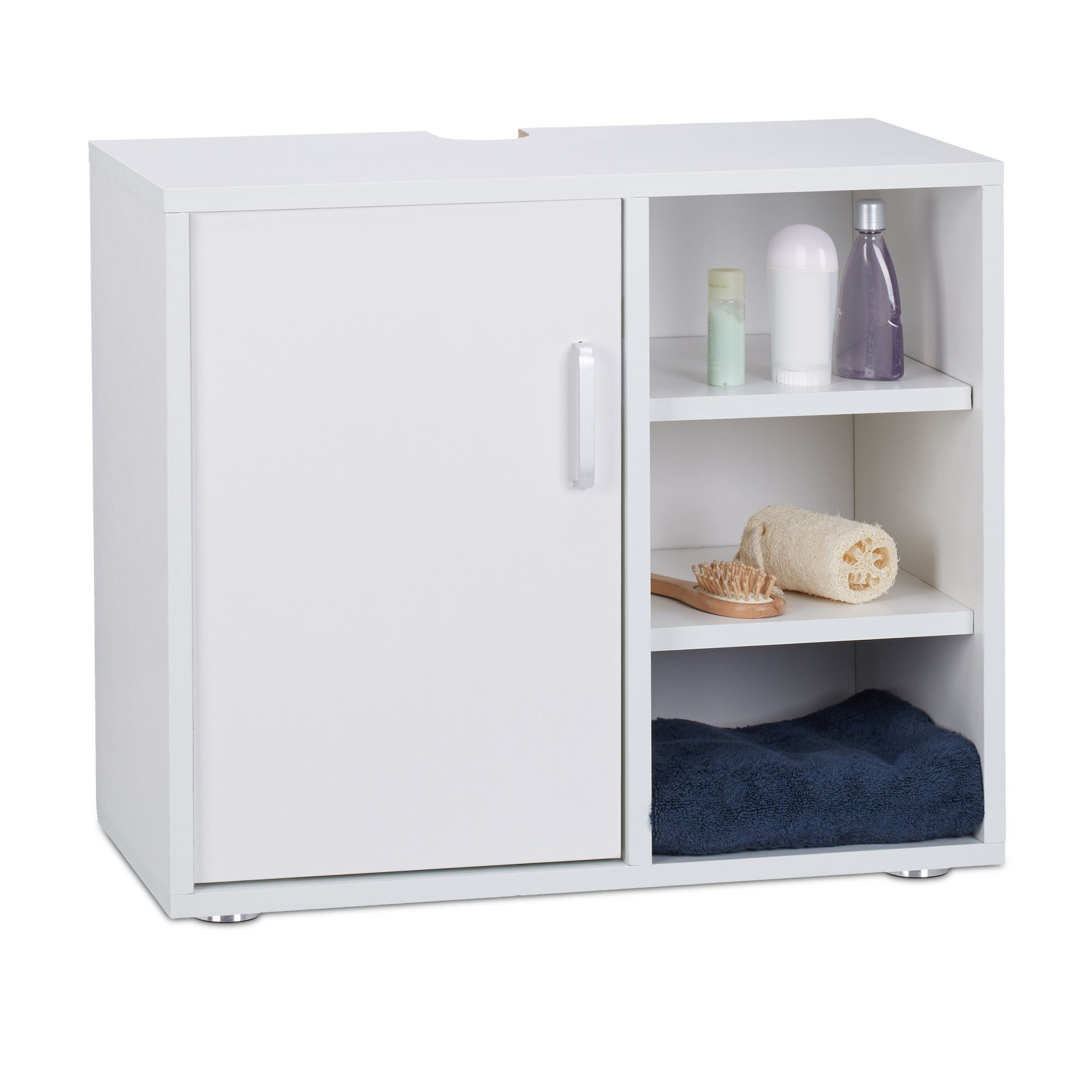 Meuble sous-vasque 4 compartiments