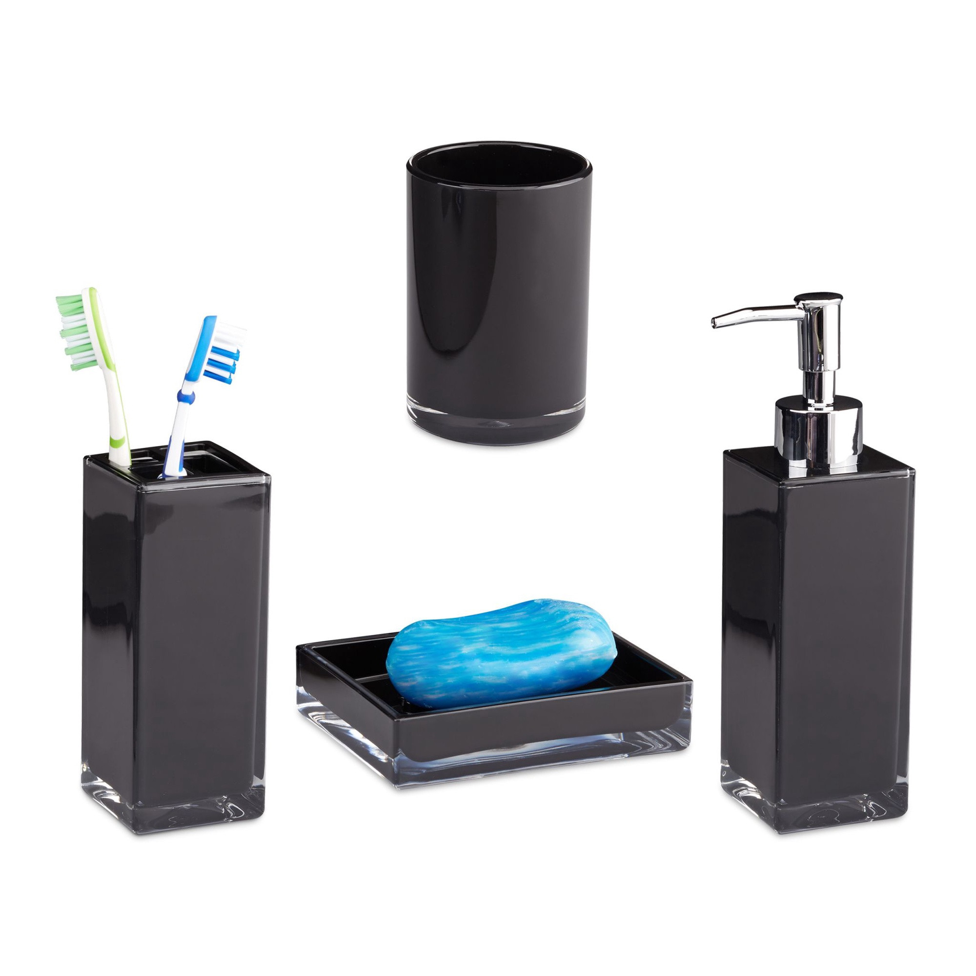 Set da bagno con 4 parti
