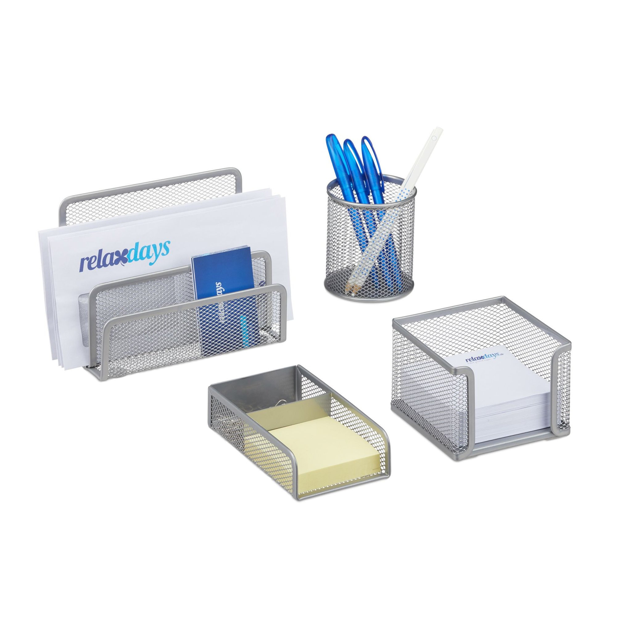 Ensemble d'organisation de bureau 4 pièces