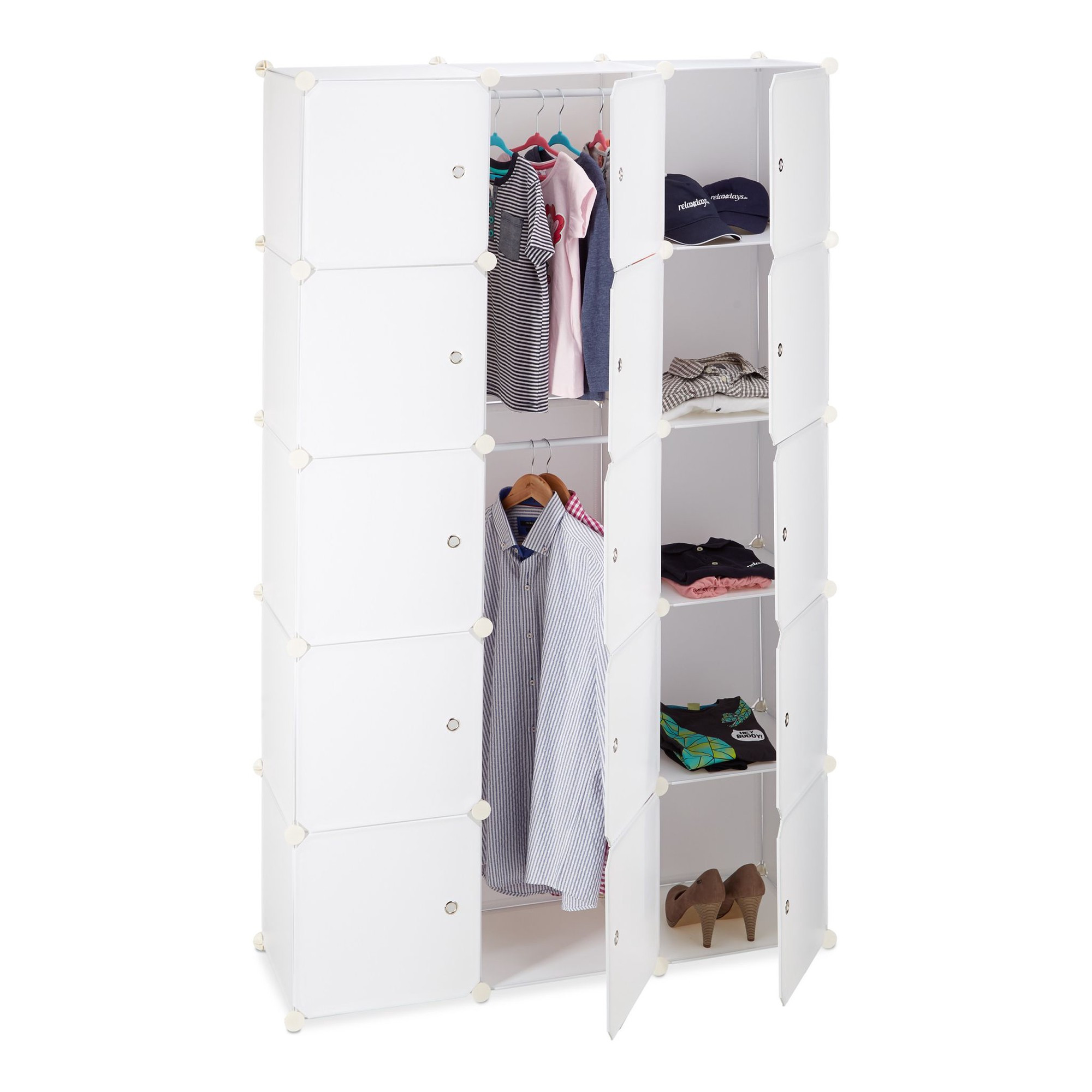 Armoire à étagères 11 compartiments