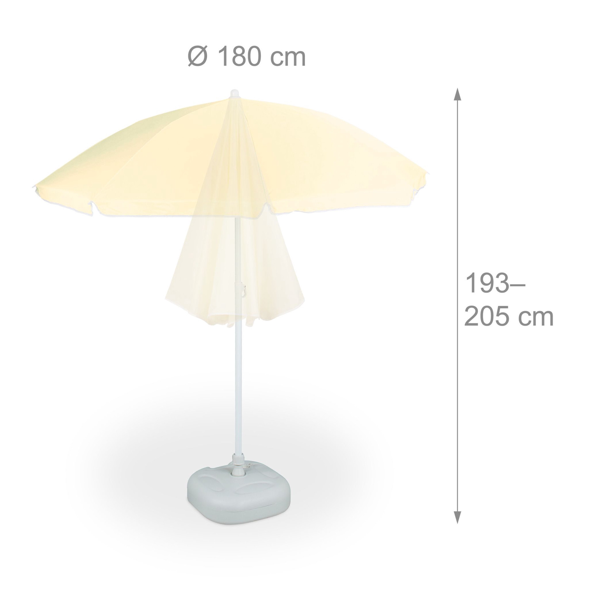 Sombrilla 180cm