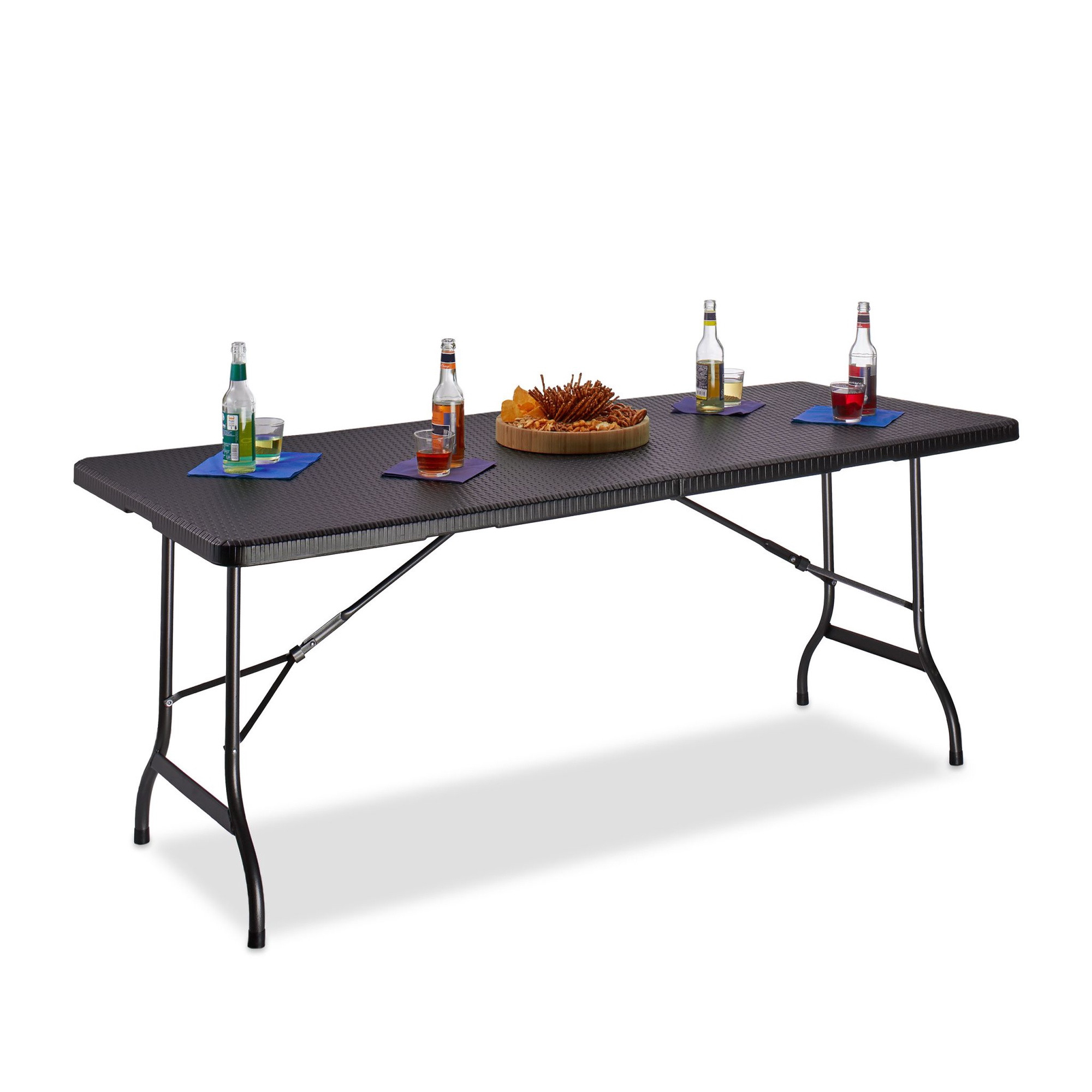 Opklapbare tuintafel BASTIAN groot