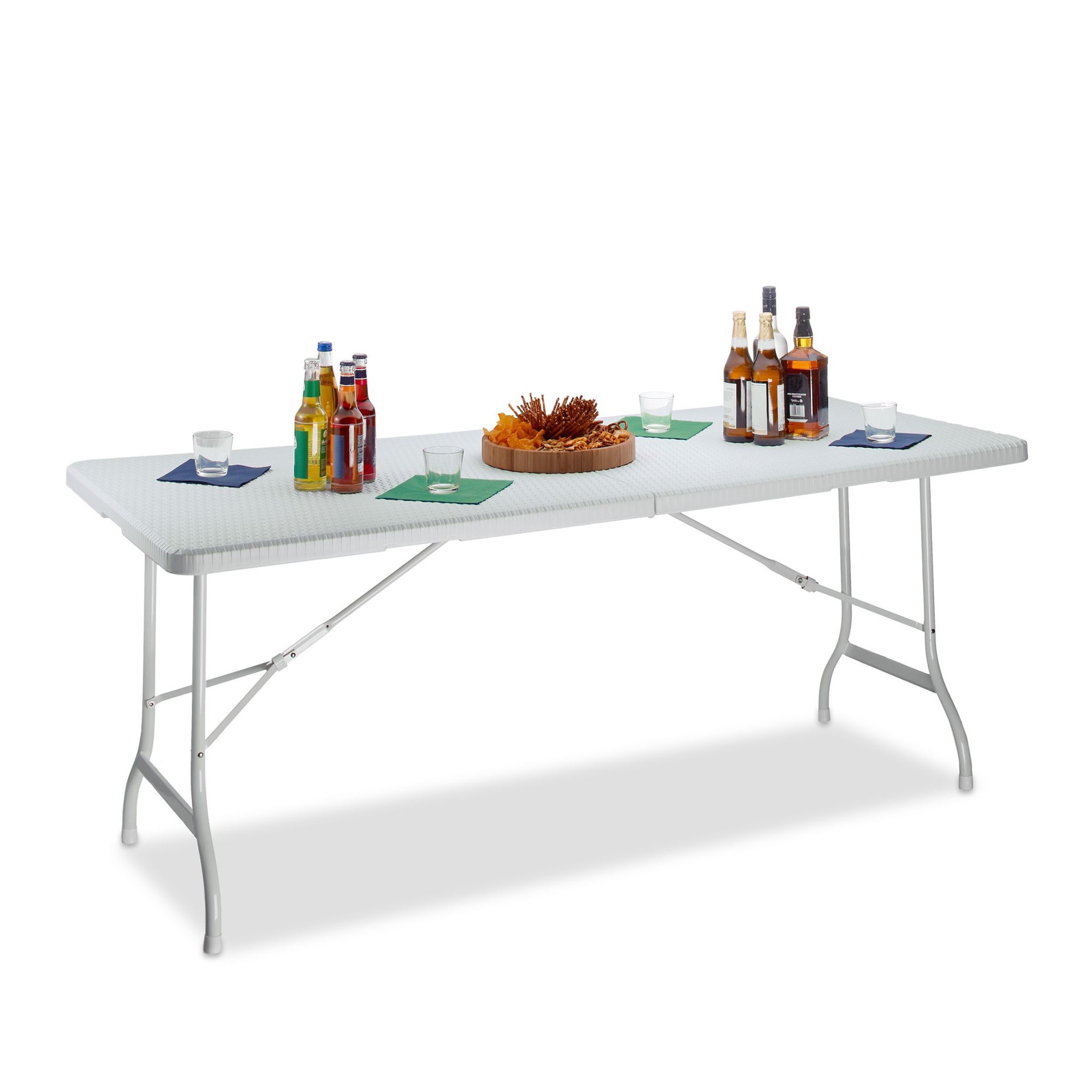 Opklapbare tuintafel BASTIAN groot